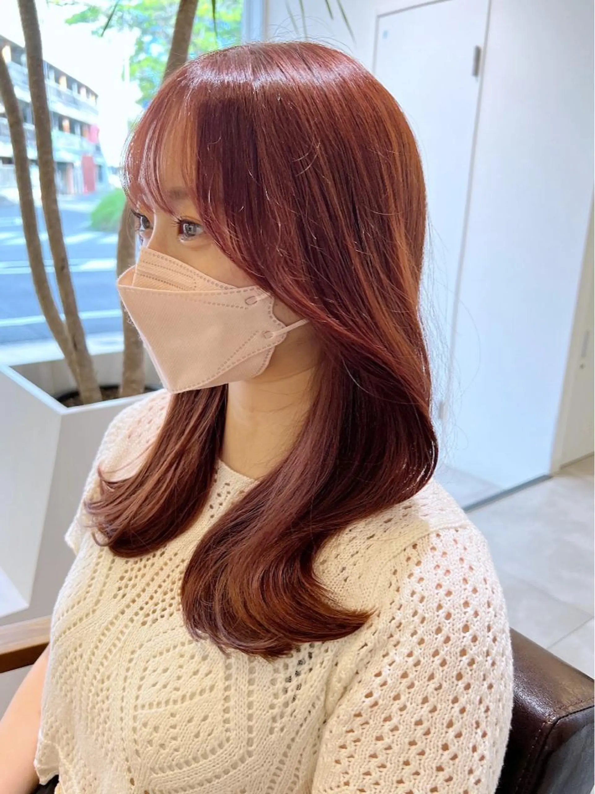 ロング カラー カット トリートメント 韓国ヘア×髪質改善 /yoshikaのヘアスタイル
