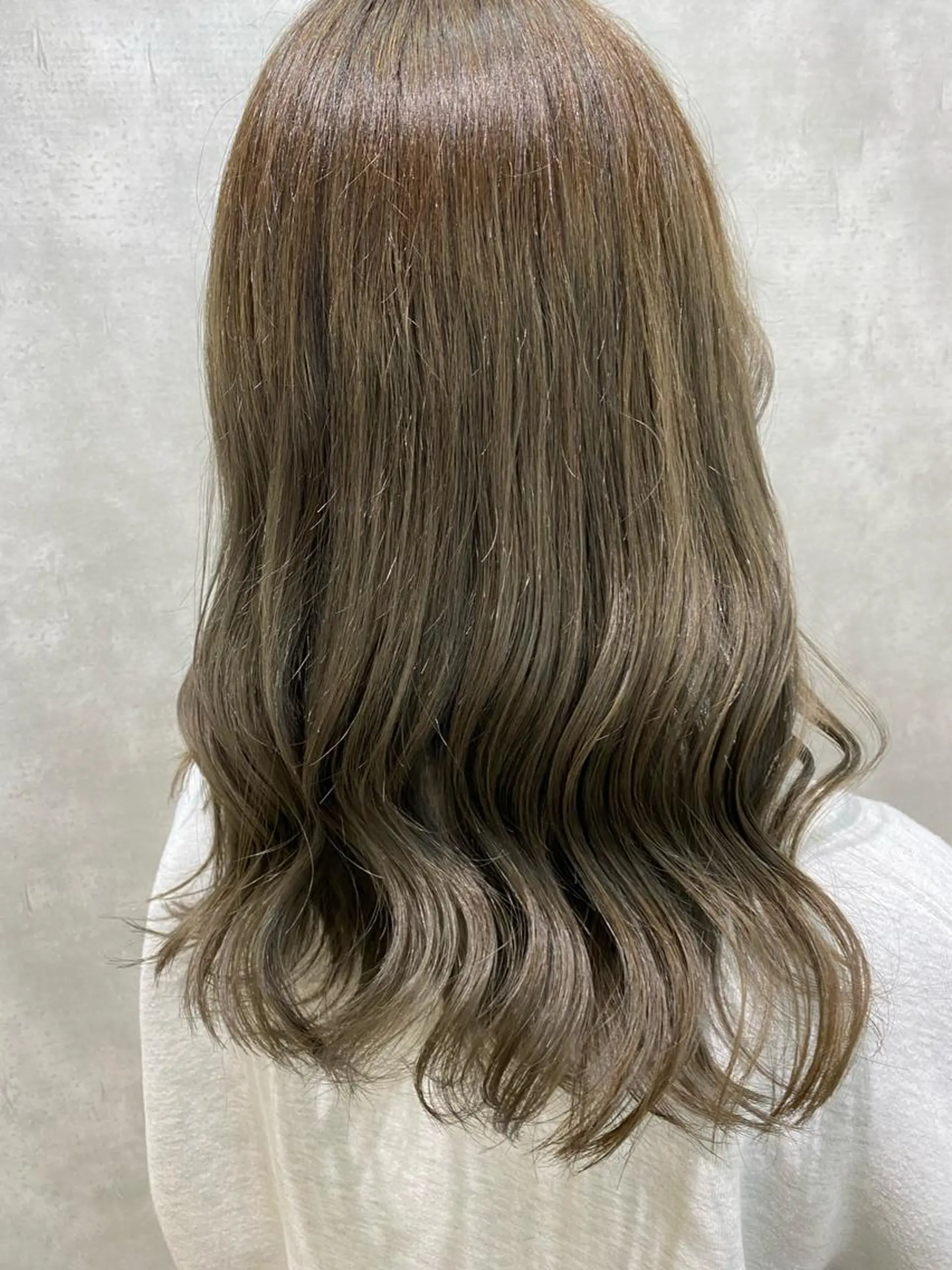 セミロング ヘアカラー トリートメント ROSEL 沢津橋  楓のヘアスタイル