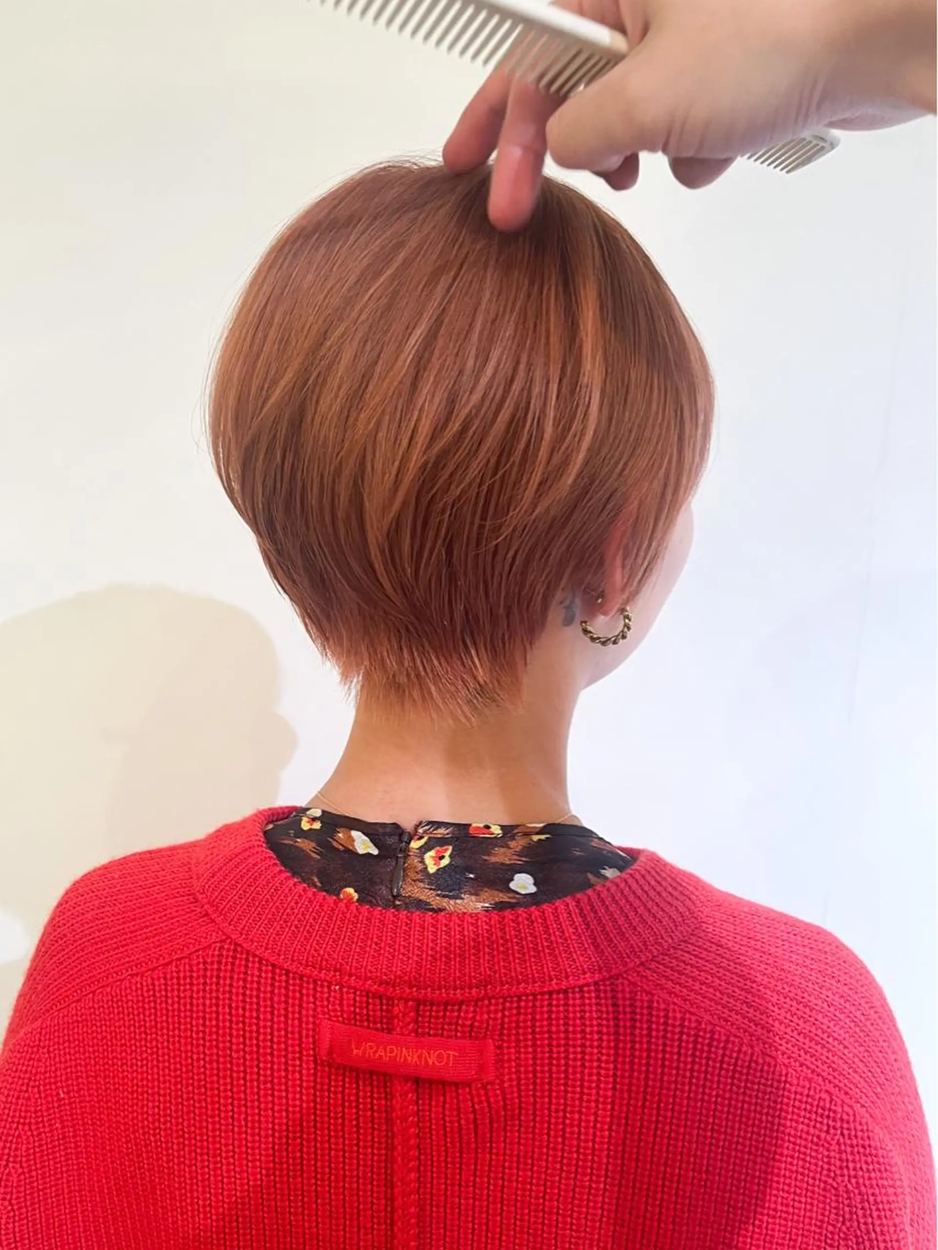 ショート カラー オレンジ ショートヘア 小顔💫似合わせ💫 ショート下村直也のその他イメージ