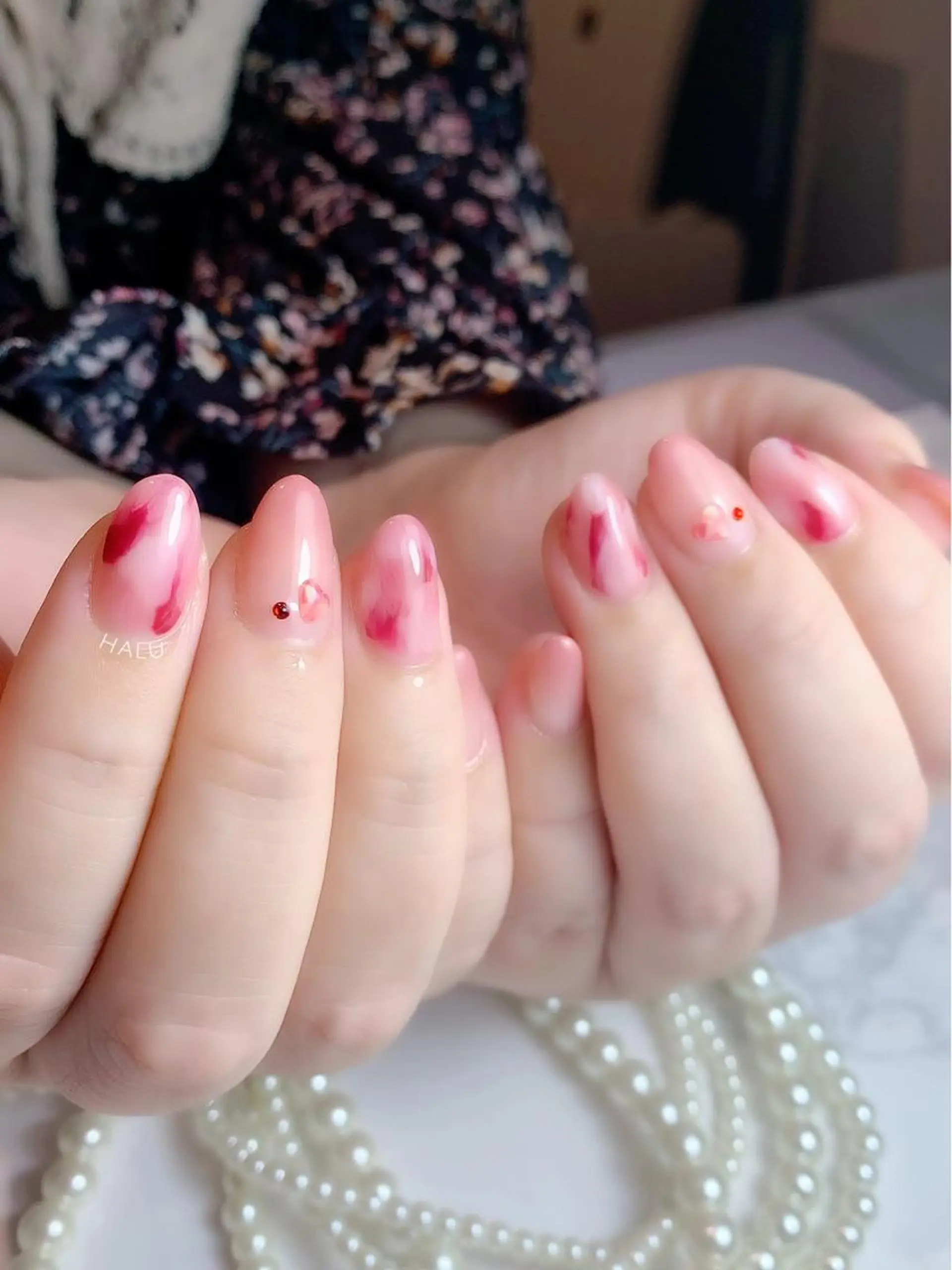 ネイル ニュアンスネイル HALU ハルのネイルデザイン