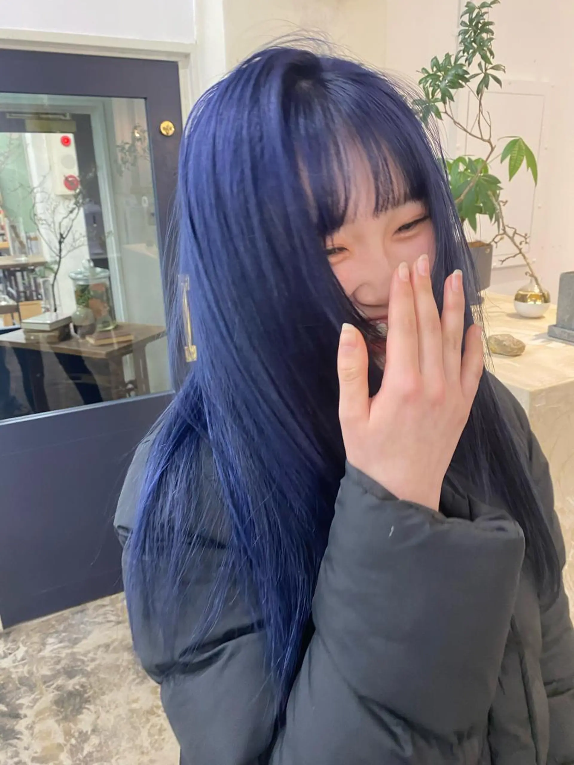 カラー 原 瑞希のヘアスタイル