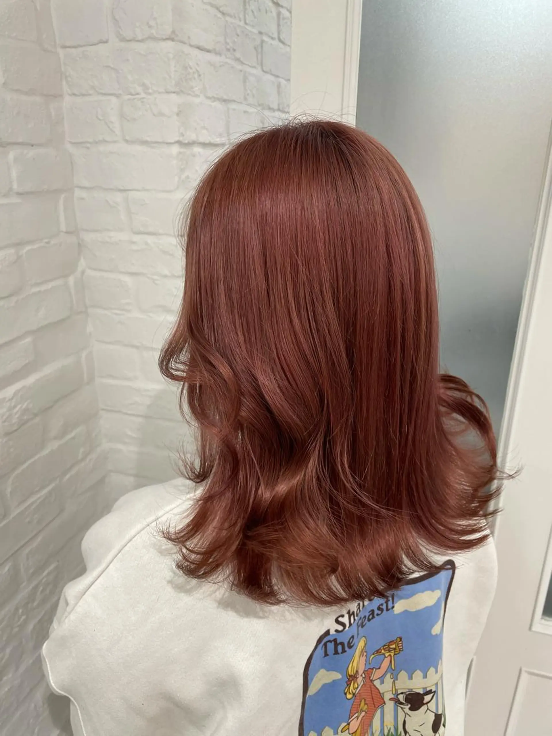 ミディアム ヘアカラー 最新韓国本場ヘア 🇰🇷榎本明日香のヘアスタイル