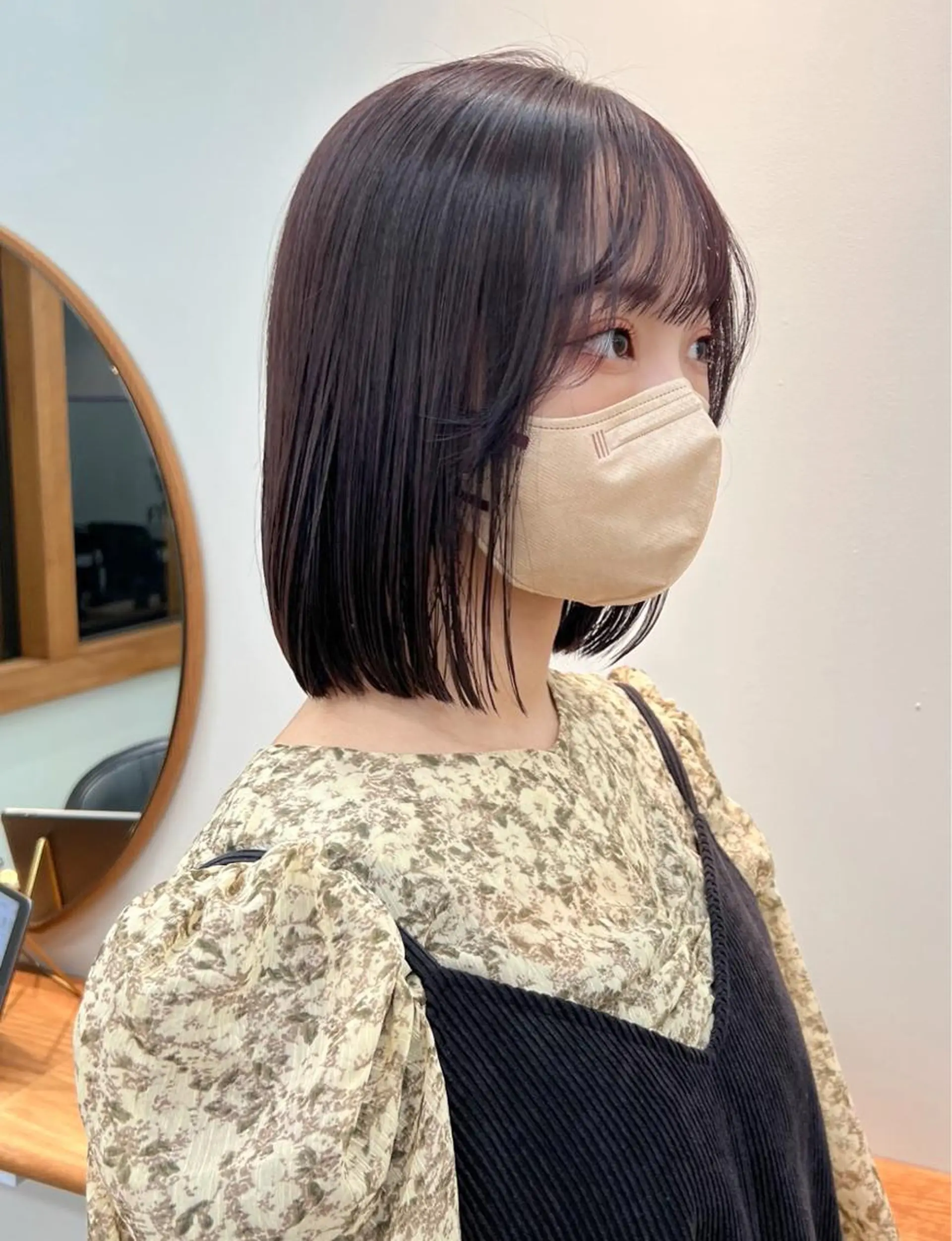カラー ヘアカラー トリートメント ヘッドスパ ☑️aiko【艶 カラー・ショート募】のヘアスタイル