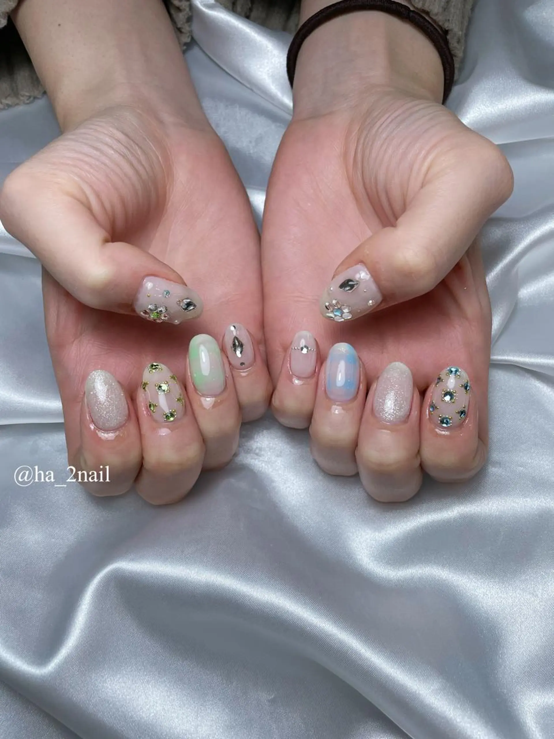 ネイル NAIL and EYELASH ALPHA.所属・ALPHA. 姫繇のネイルデザイン
