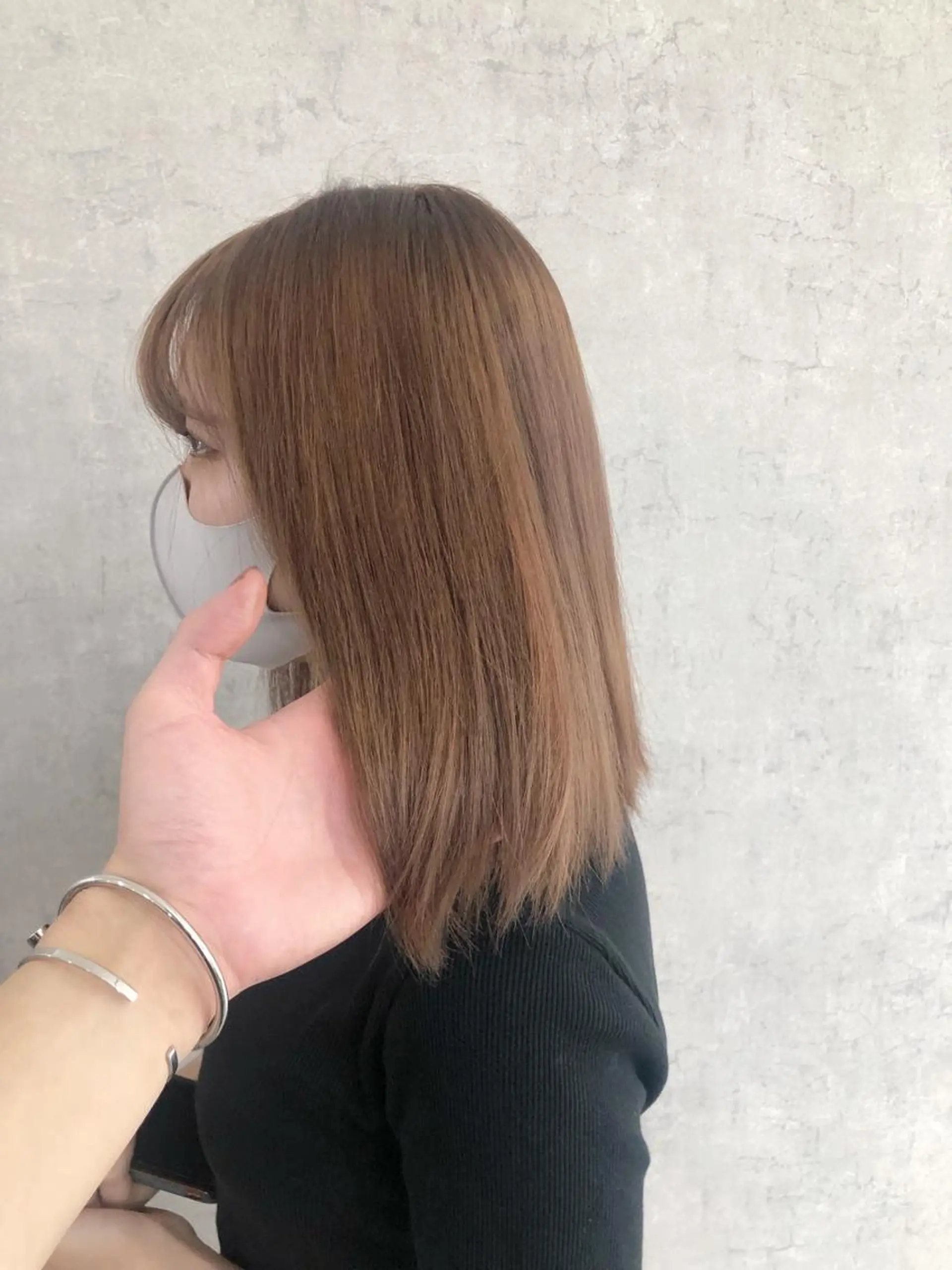 ロング カラー パーマ ヘアアレンジ メンズ キッズ ネイル マツエク・マツパ メンズバレイヤージュ メンズブリーチ メンズハイライト メンズインナーカラー メンズ韓国風 eir心斎橋店所属・心斎橋/ハイトーン/ RENのヘアスタイル