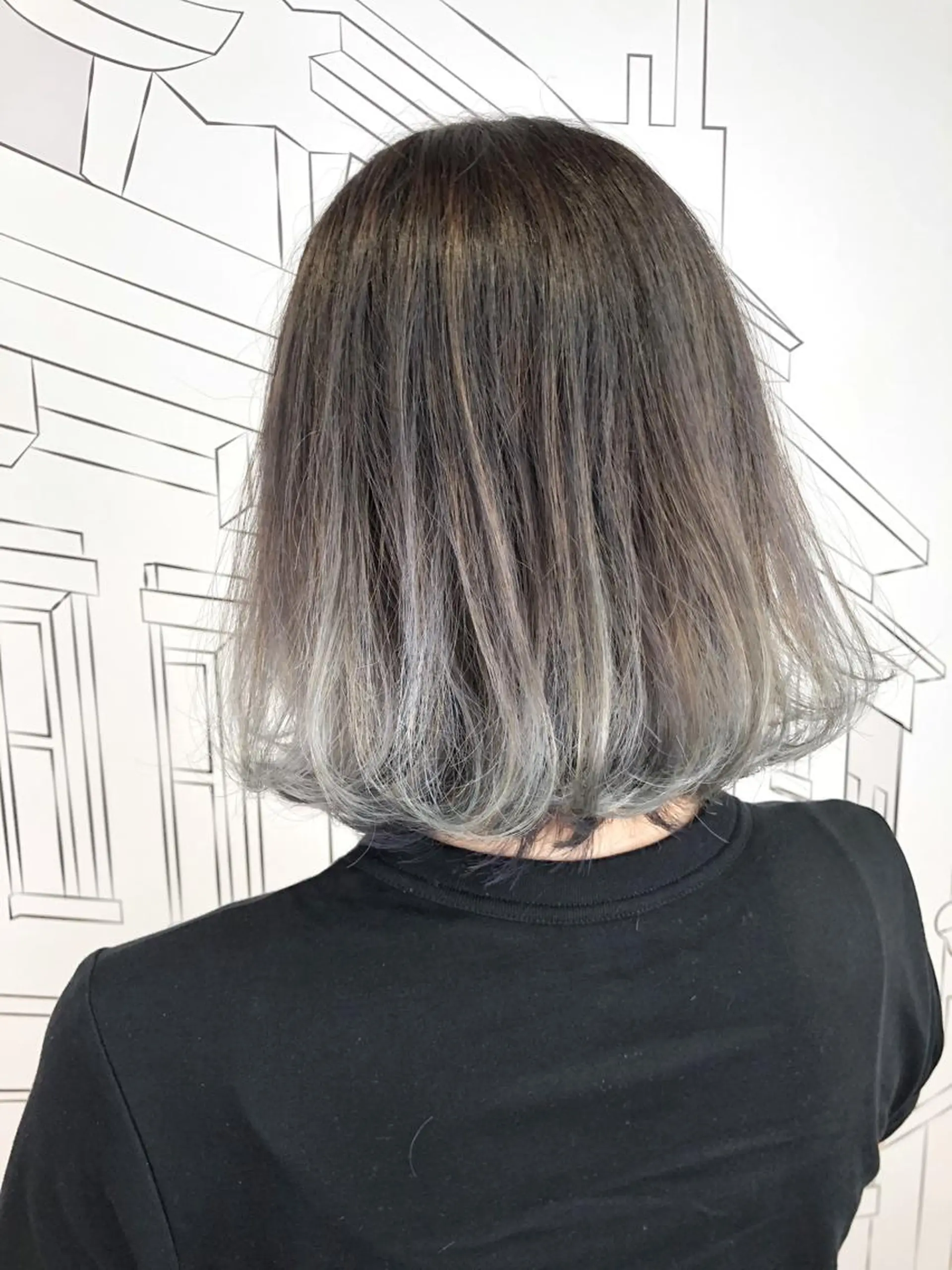 ミディアム カラー グラデーションカラー レイヤー⭐️カラー ⭐️平川雅史のヘアスタイル