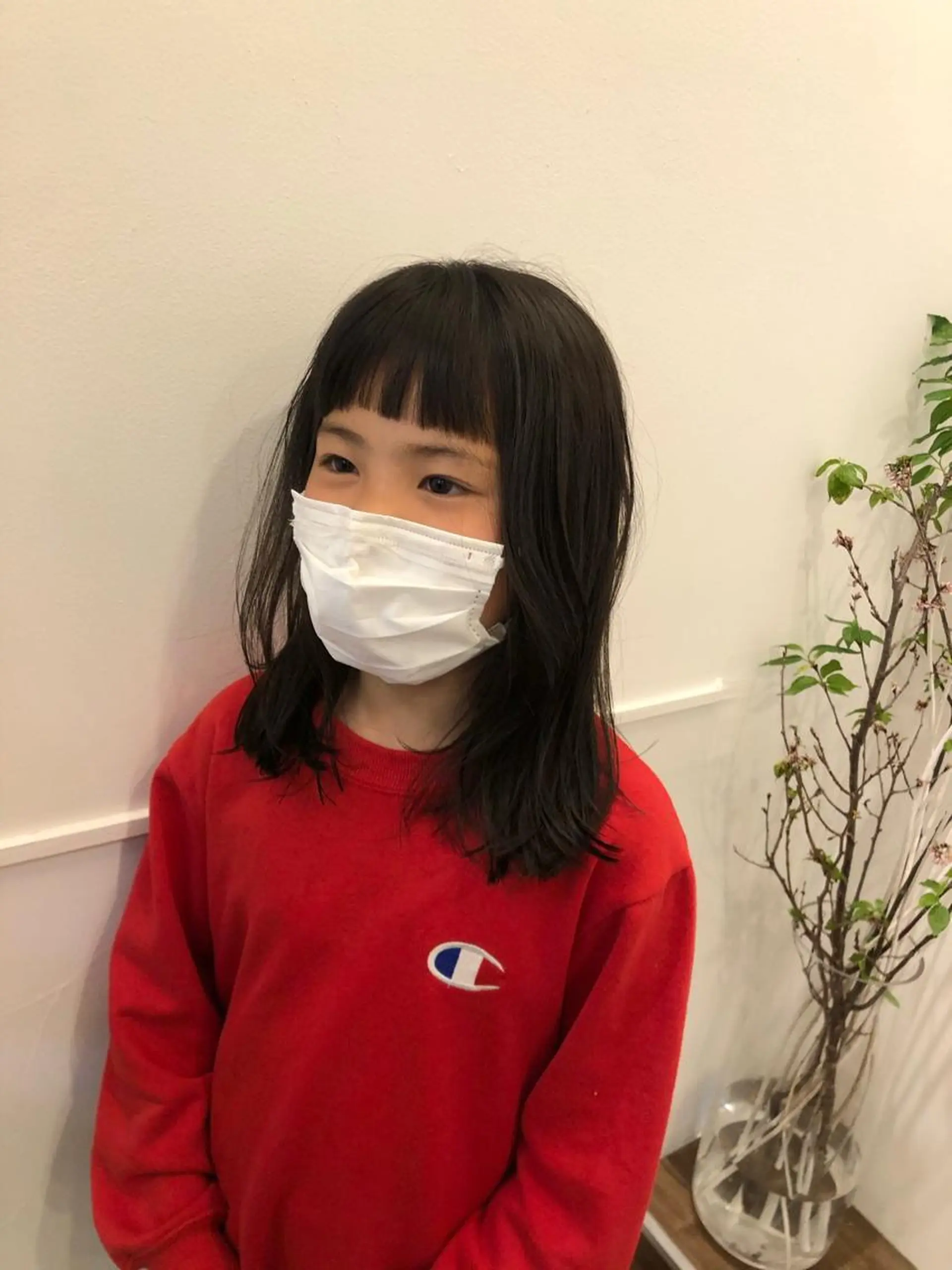 キッズ 前川 万都里のヘアスタイル