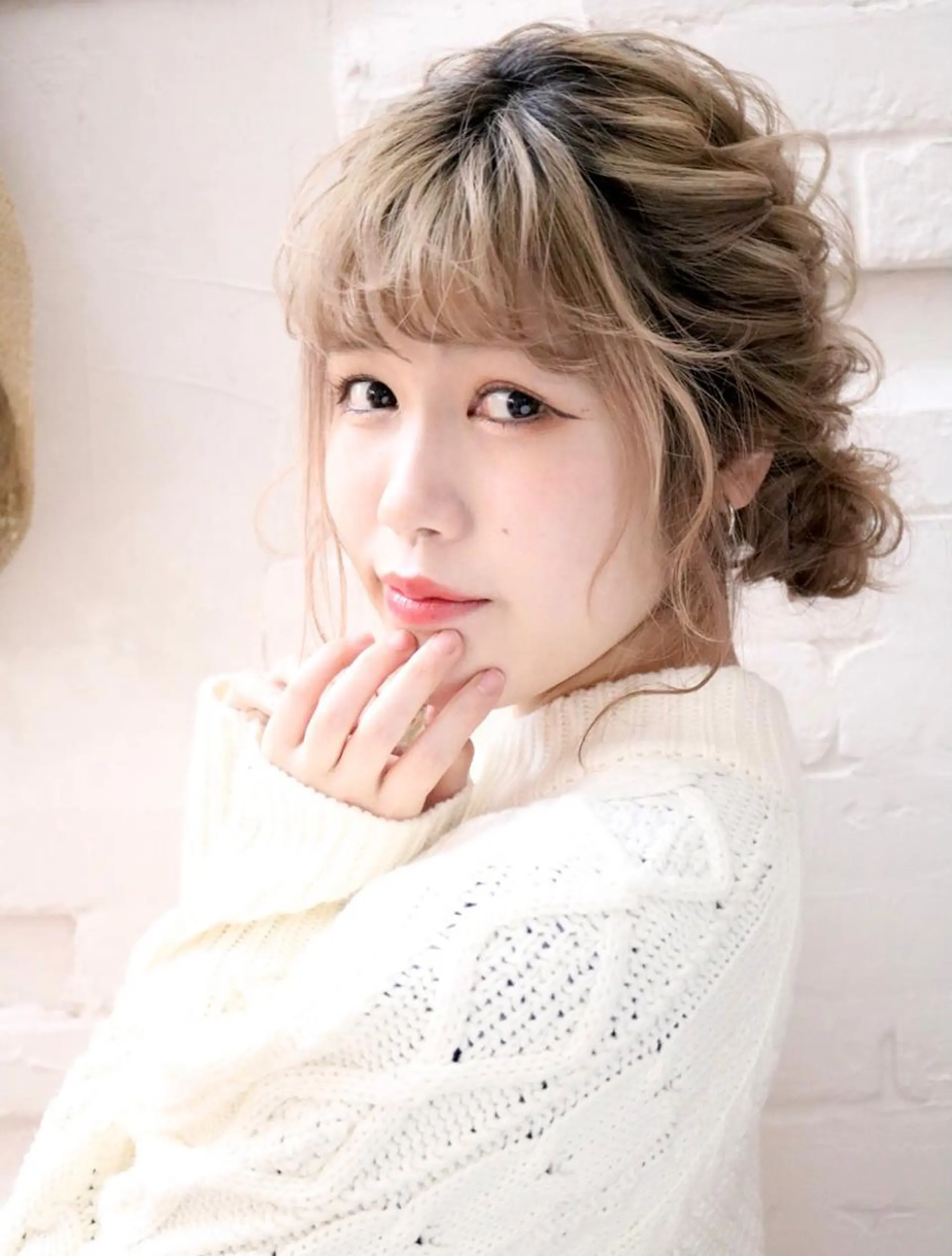 ミディアム まつパ・ヘアセット ♡Chinami♡のマツエク・マツパデザイン