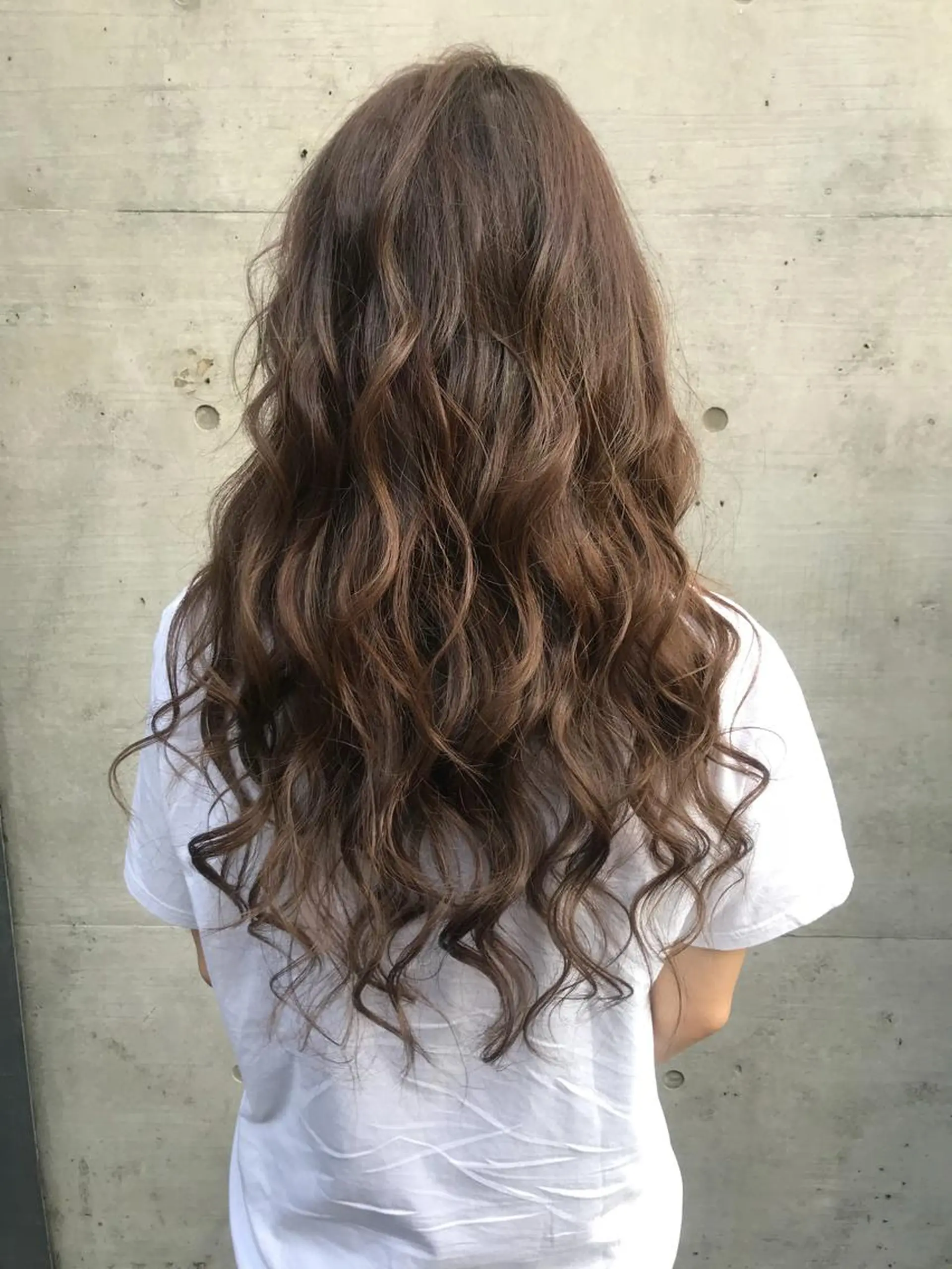 ロング カラー アッシュ ベージュカラー ていねい技術No.1 🌈諏訪 健太のヘアスタイル