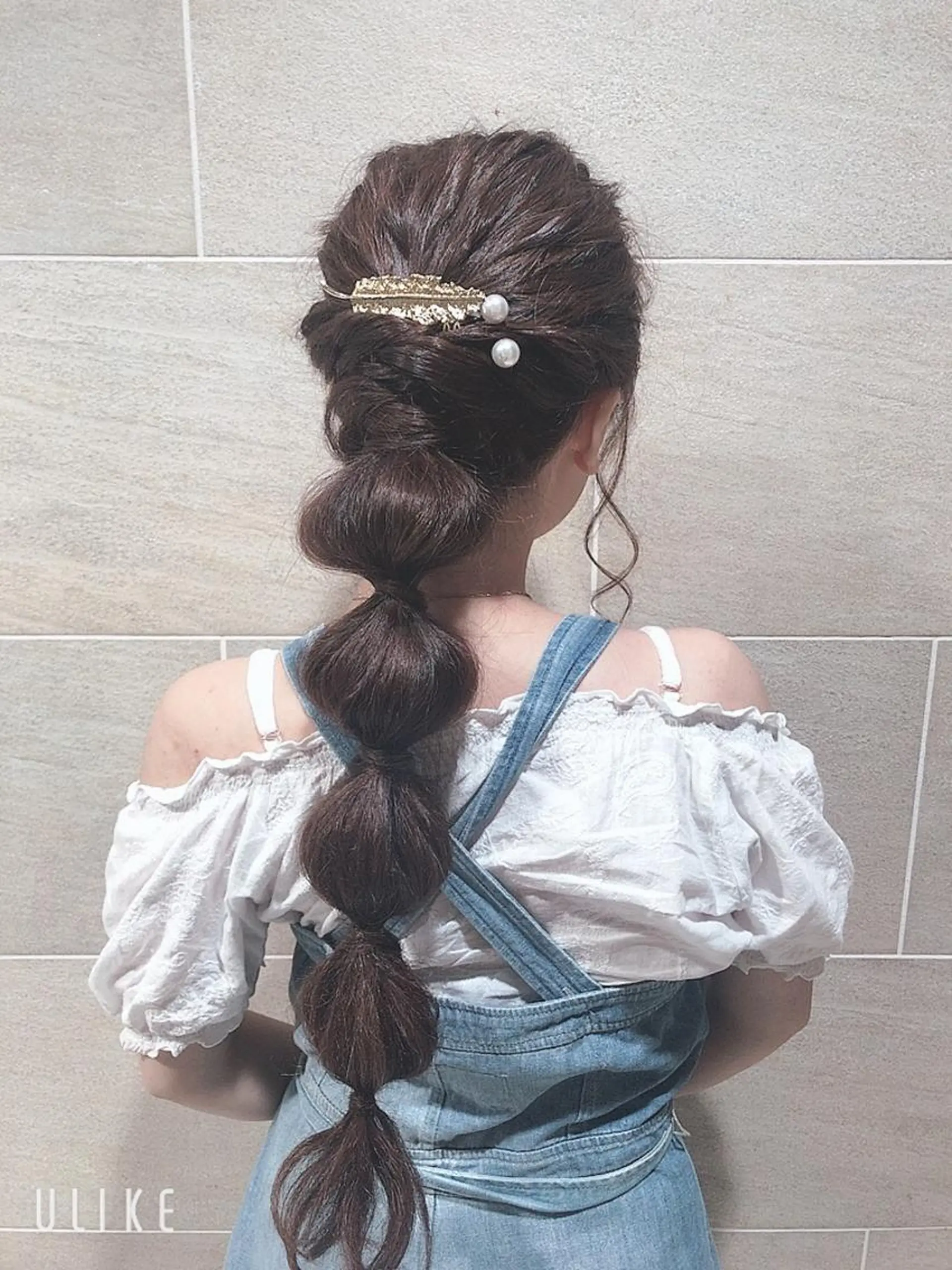 ロング ヘアアレンジ 宮原 佳苗のヘアスタイル