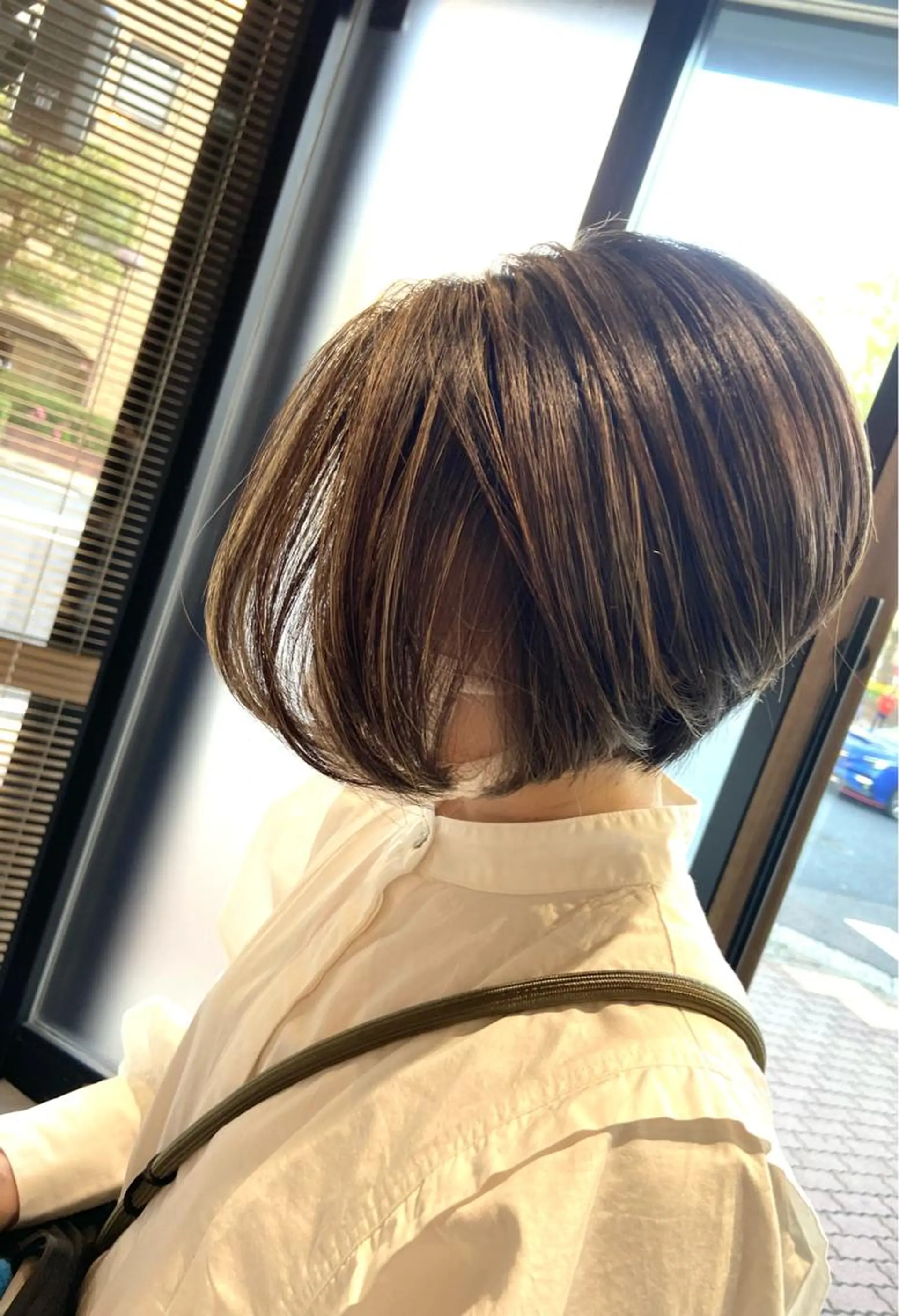 ショート ヘアカラー 褒められヘアー ERI✨のヘアスタイル