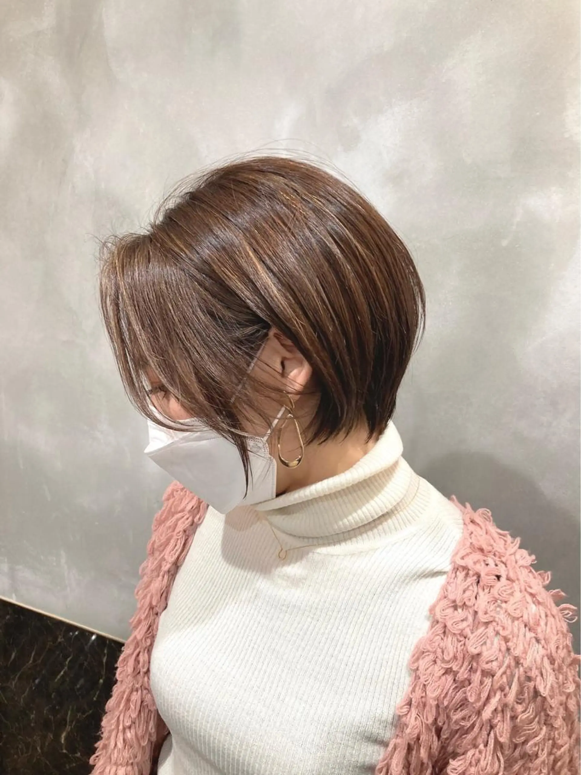 ショート カット ヘアカラー yomu  hair library所属・武藤 りょうのヘアスタイル