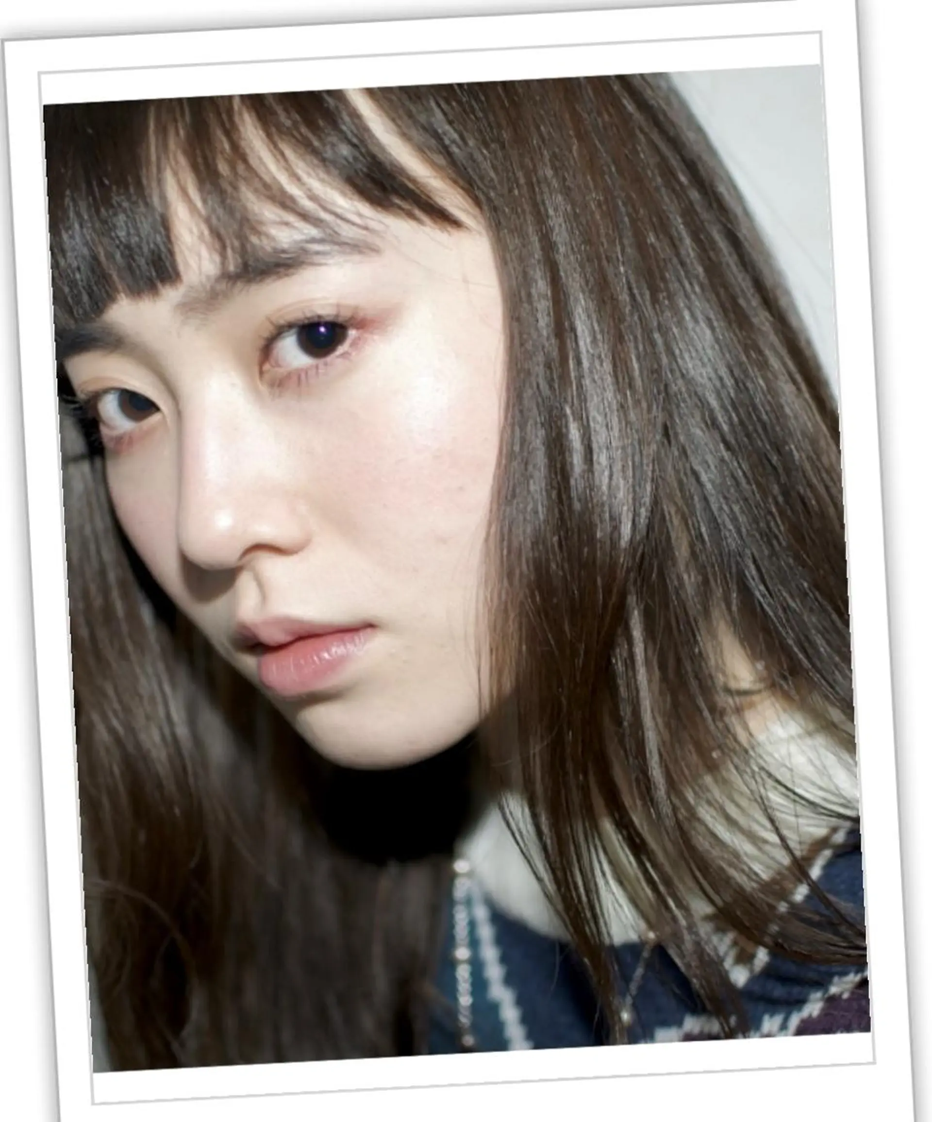 セミロング オン眉 ノモト ハルのヘアスタイル