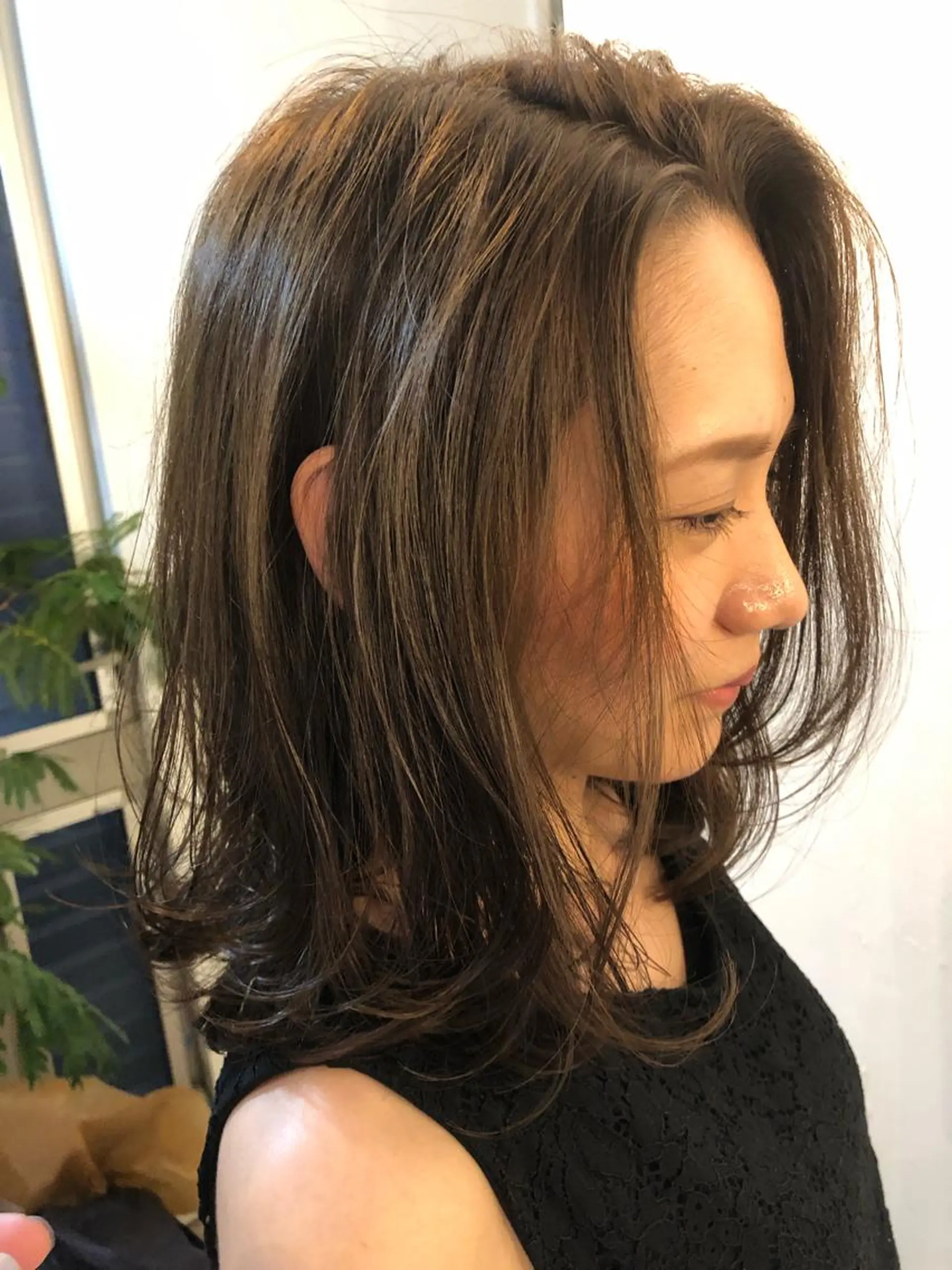 ミディアム カラー カット ヘアカラー ヘアセット TOPSTYLIST 🇬🇧JIMMYのヘアスタイル