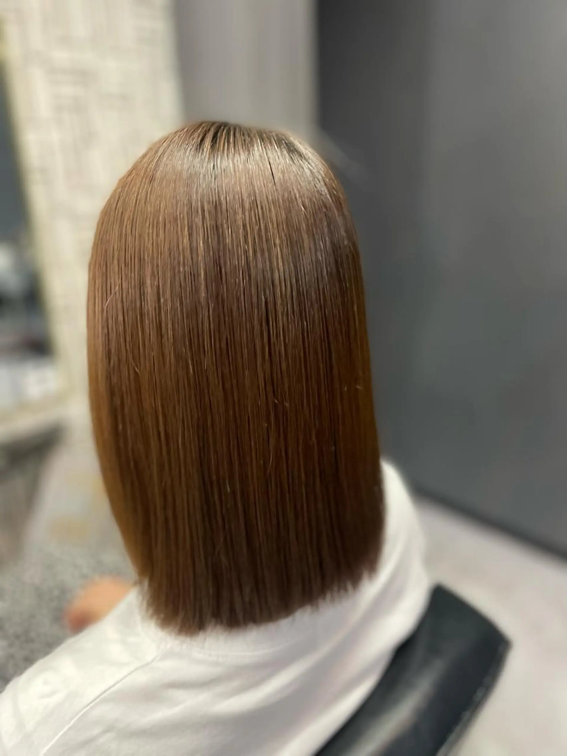 ミディアム 縮毛矯正 トリートメント カット 縮毛矯正 トリートメント 篠原 侑作のヘアスタイル