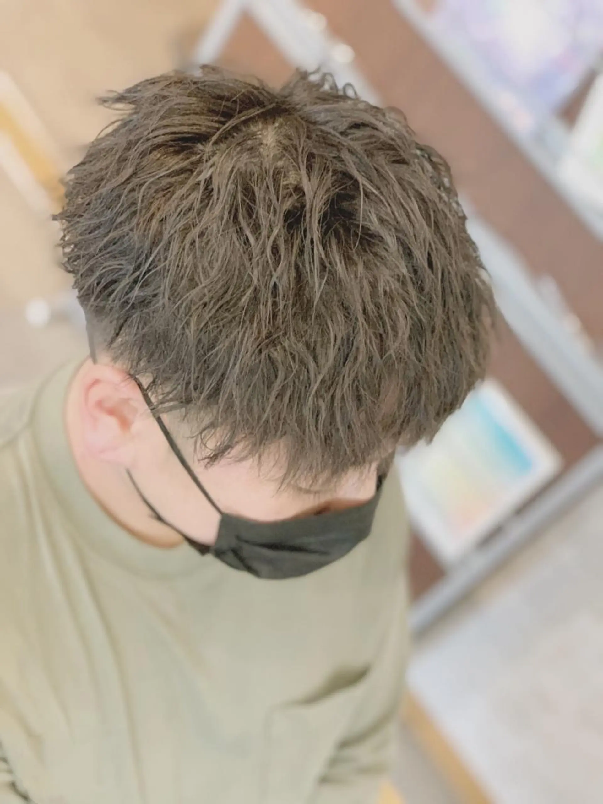 ショート メンズ ank classic hair【アンククラシックヘアー】所属・ハイライト職人撮影 モデル募集！齋藤祐哉のヘアスタイル