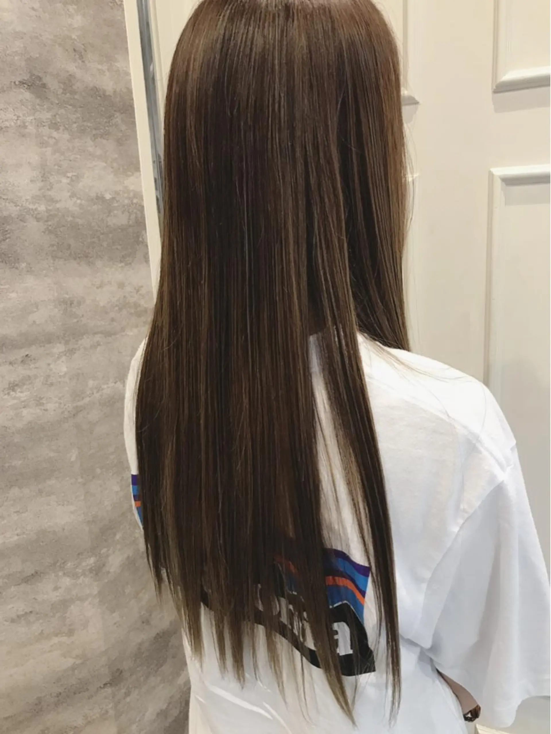 ロング カラー Blanco 村松 美里のヘアスタイル