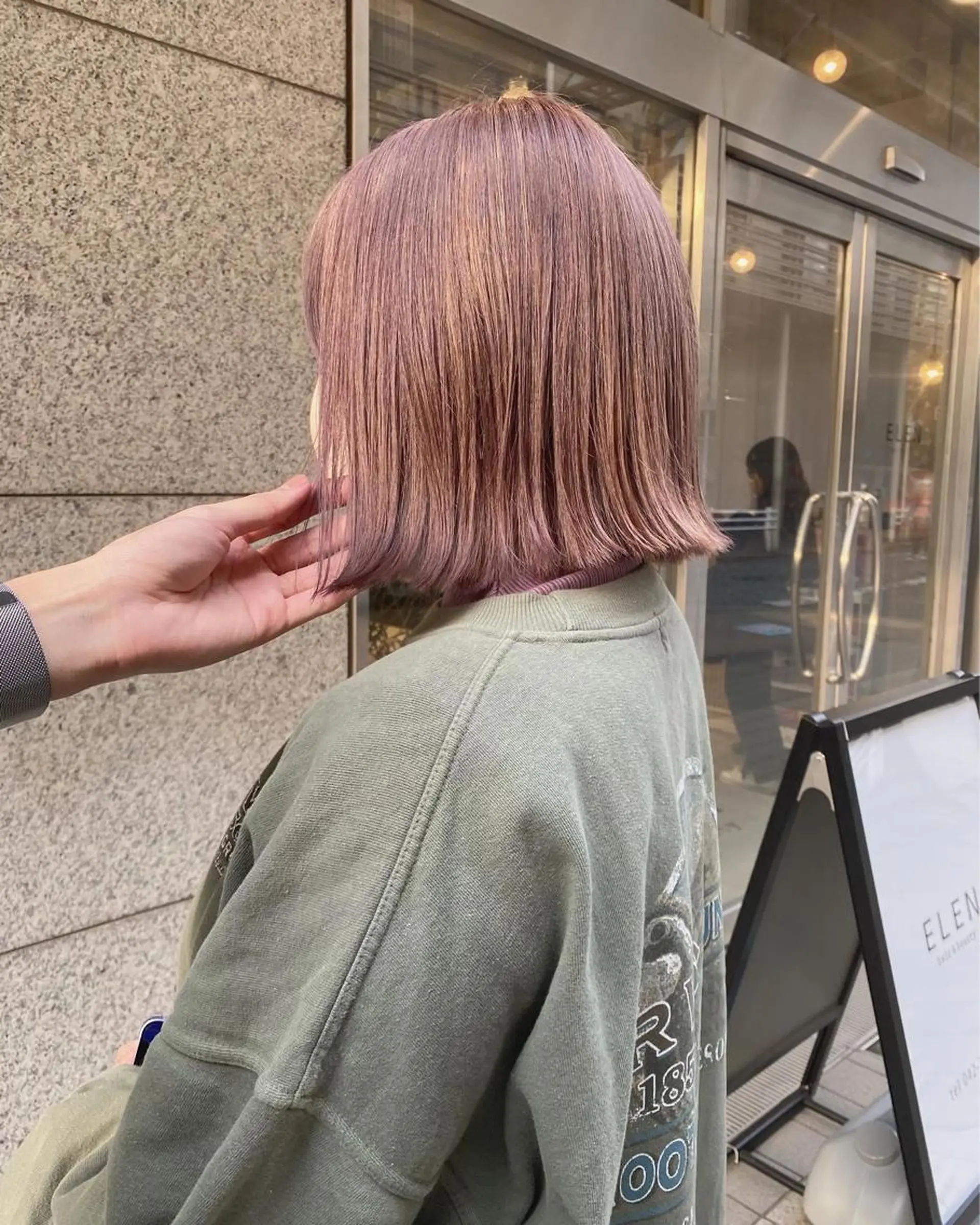 ミディアム メンズ縮毛矯正 ニュアンスパーマのヘアスタイル