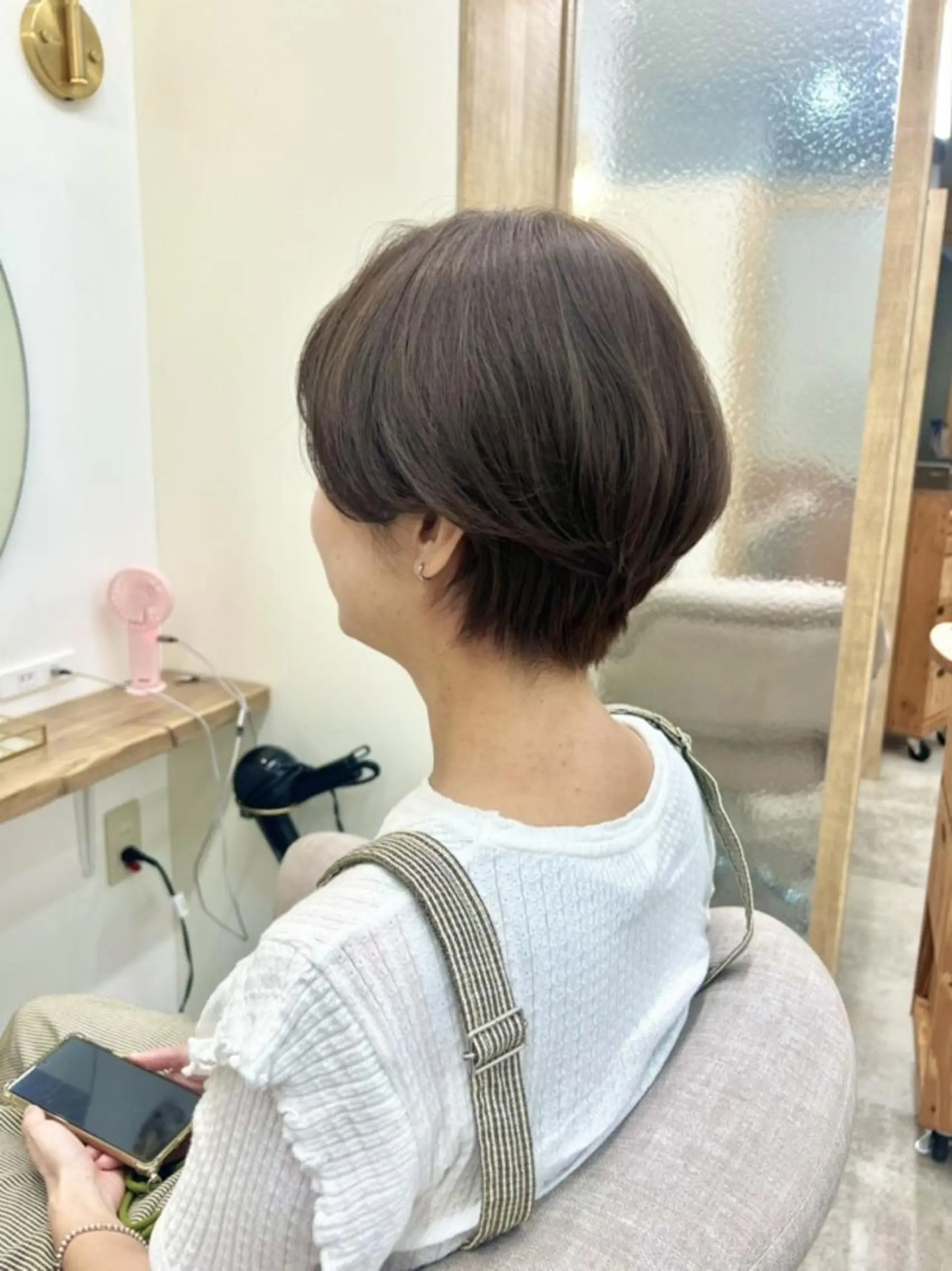 ショート カラー ハンサムショート ショートヘア Nao ナオのヘアスタイル