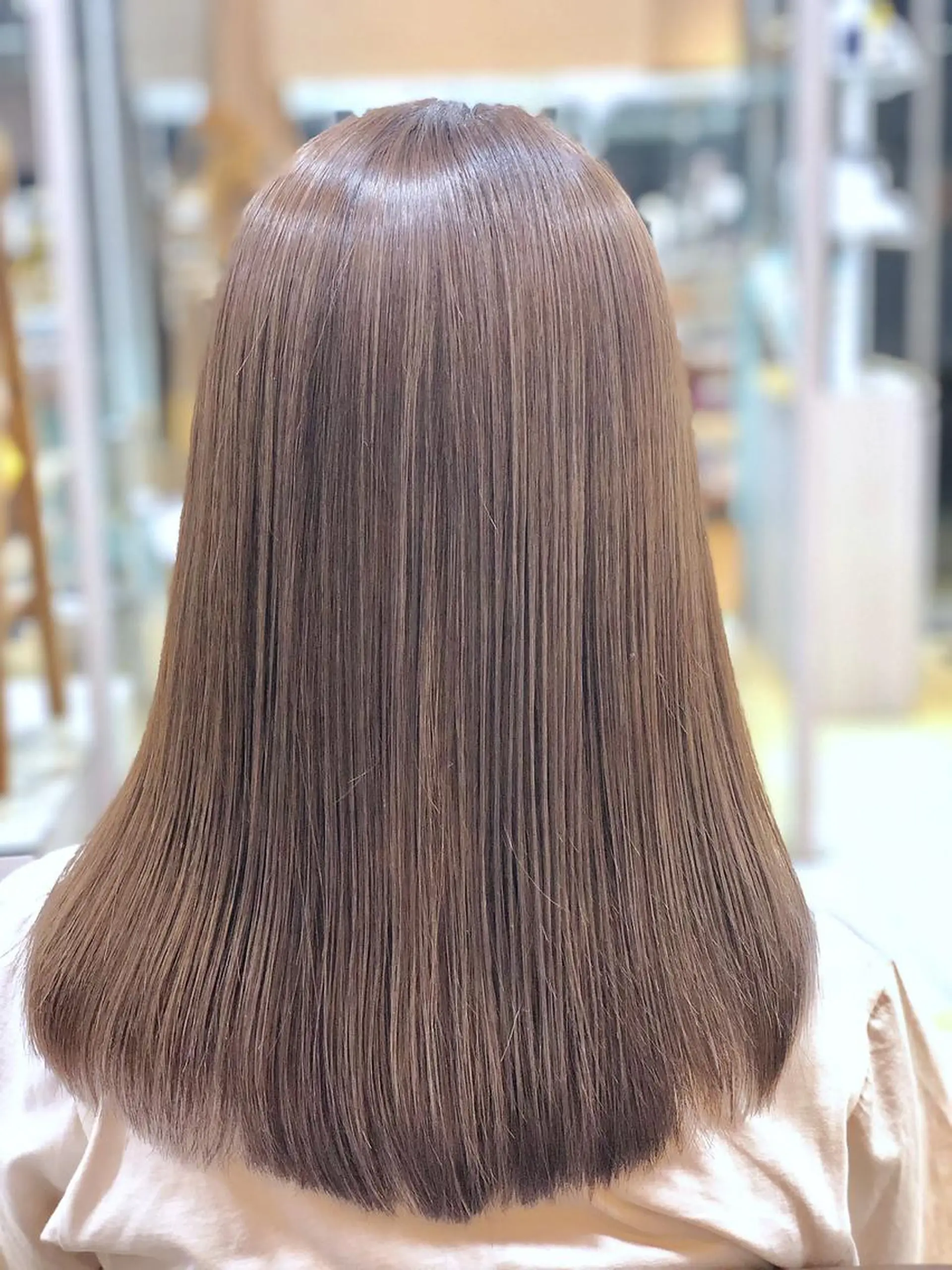 セミロング 髪質改善 カット トリートメント HARUKI MINATO japan OMIYA所属・蛭川 博信のヘアスタイル