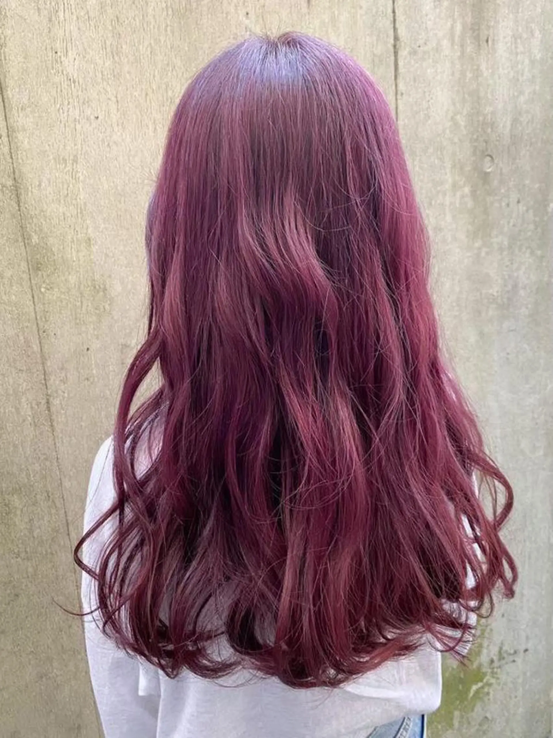 セミロング カラー ヘアアレンジ ダブルカラー ラベンダーカラー ピンクカラー ヘアカラー うる艶カラー🤍 SAKI🧸錦糸町のヘアスタイル