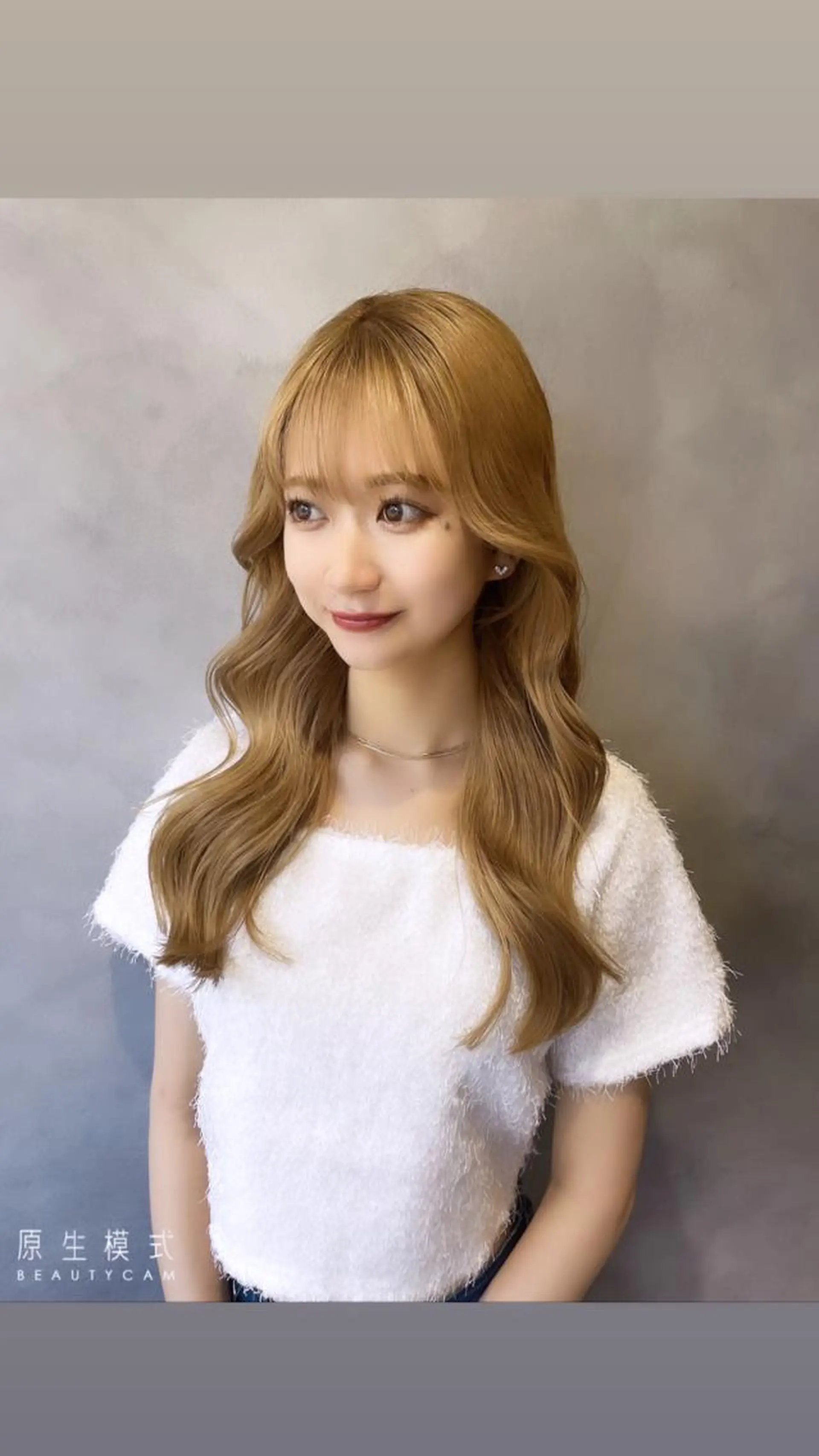 カラー ベージュカラー 石山 洸平のヘアスタイル