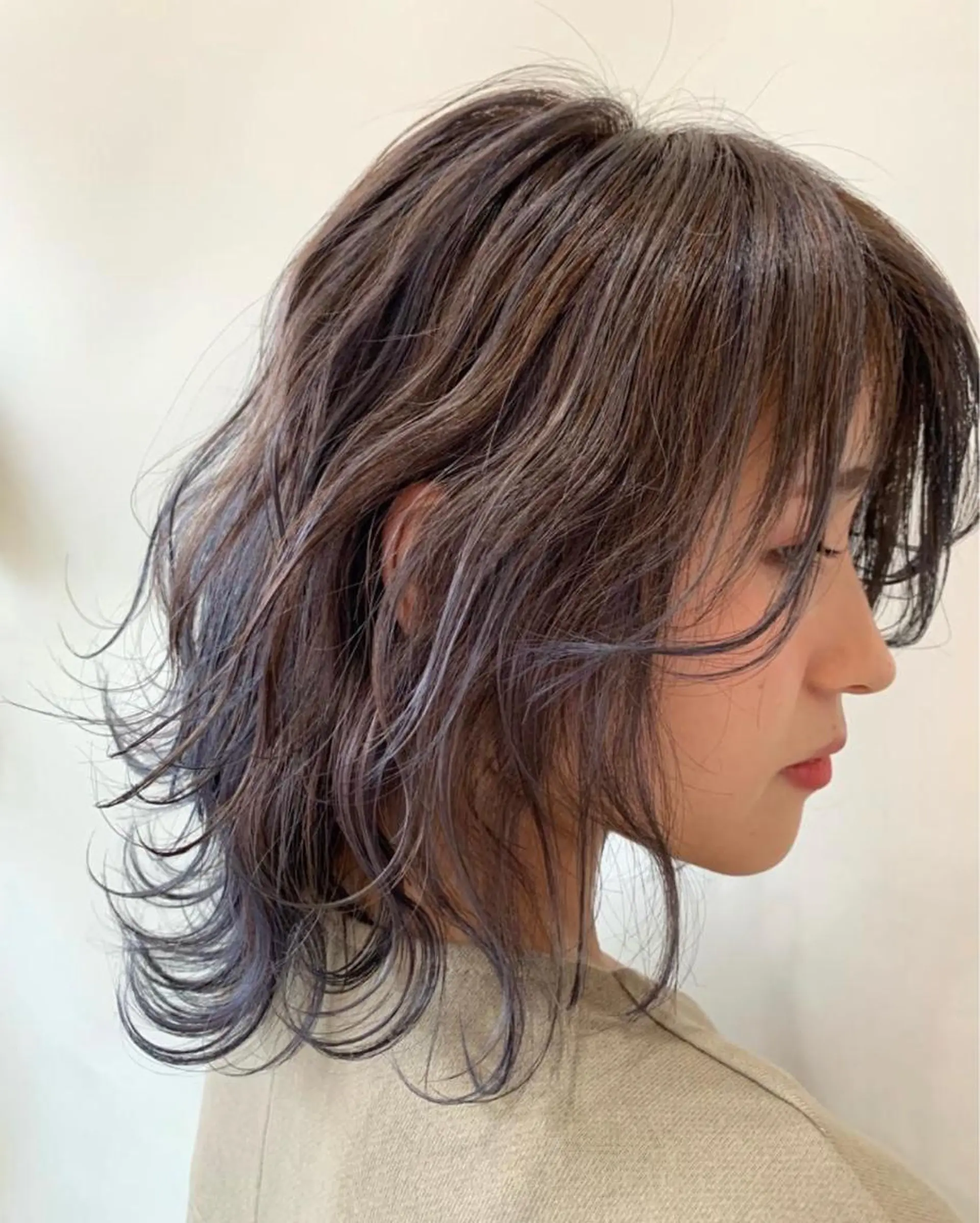 セミロング カラー パーマ ヘアアレンジ メンズ キッズ ネイル マツエク・マツパ 架空〜KAQU〜所属・【clan】 NOGAMIのヘアスタイル