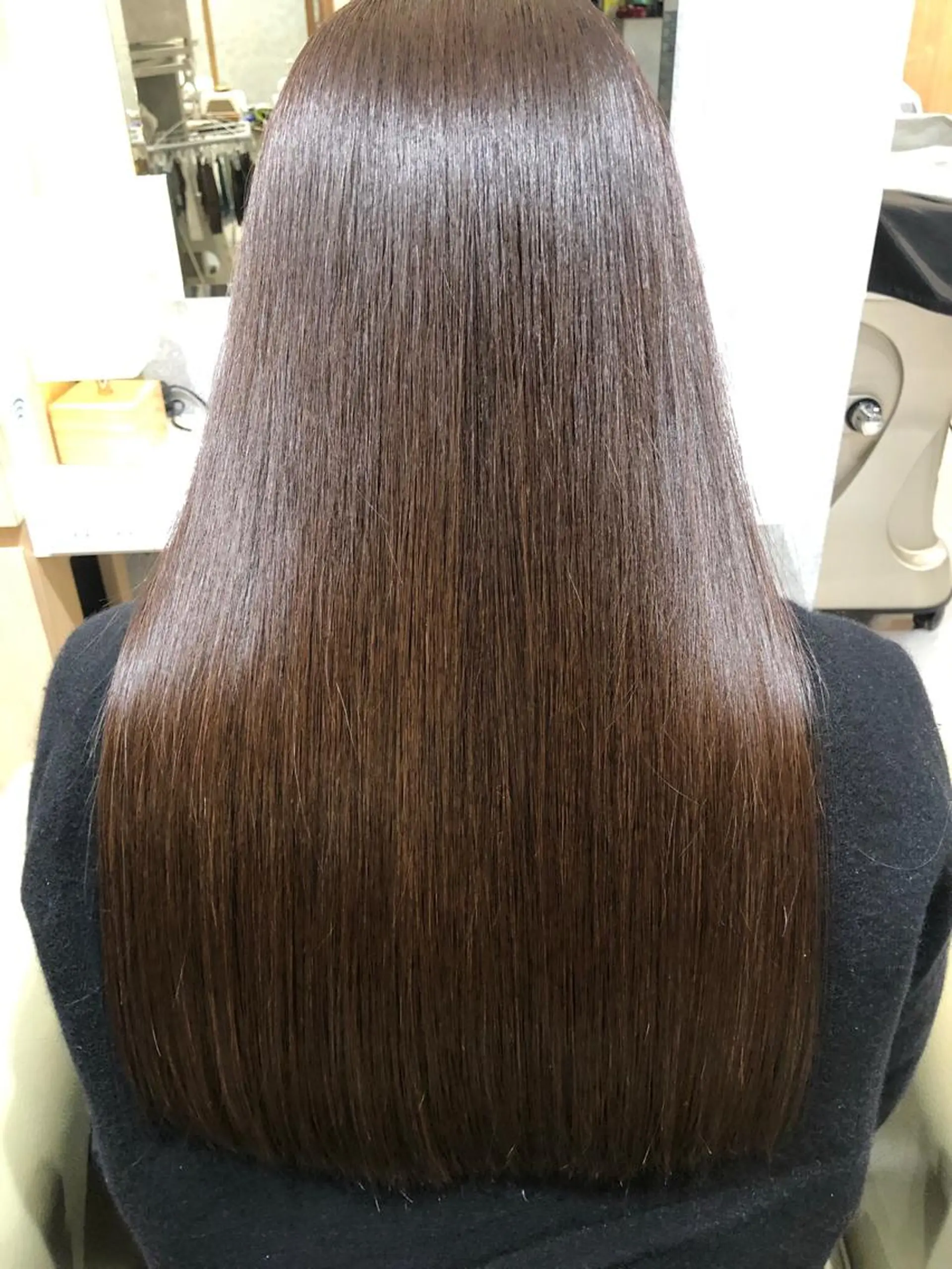セミロング カット 縮毛矯正 トリートメント orme所属・【髪質改善特化･ 福田航洋】のヘアスタイル