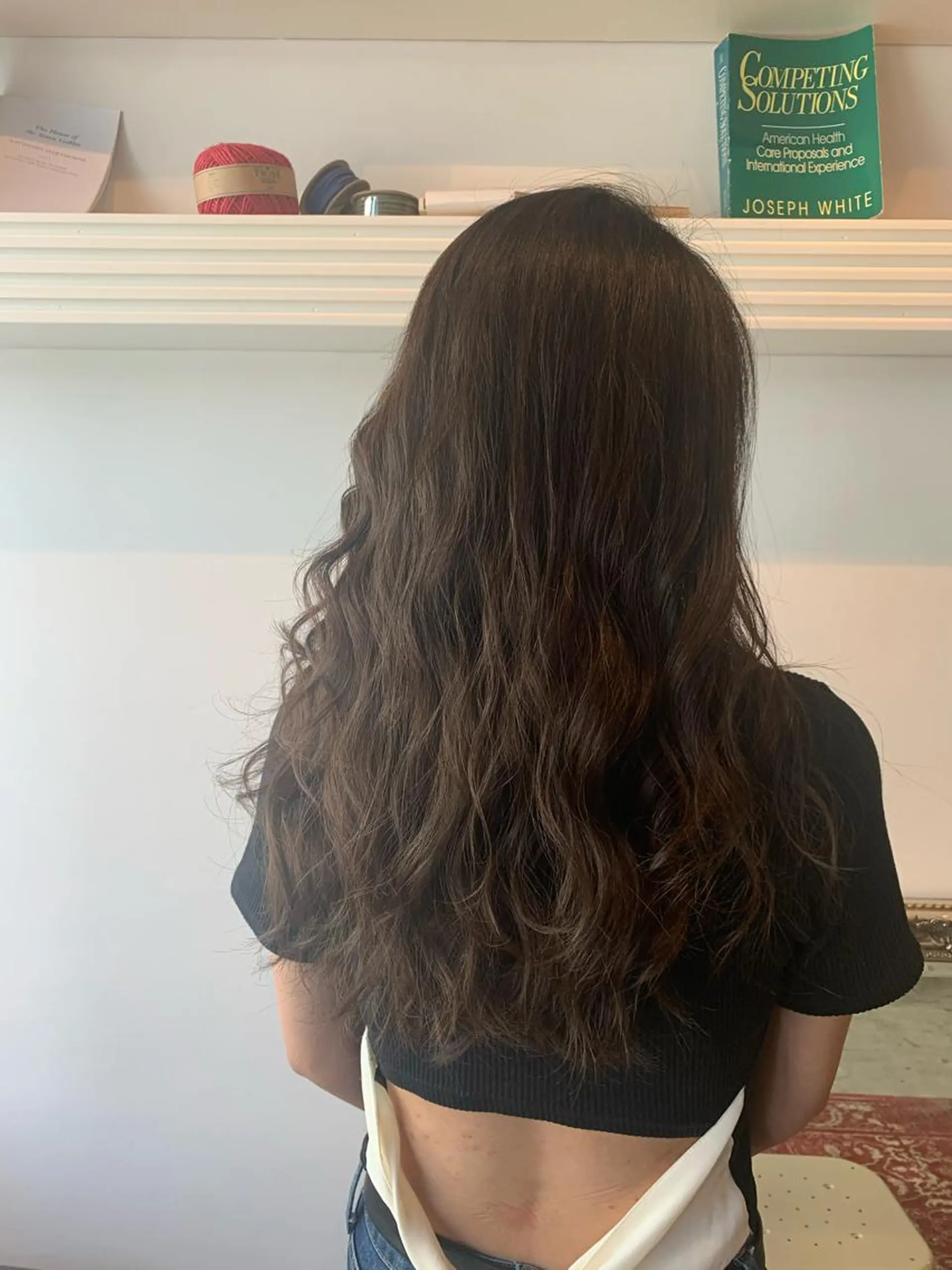 ロング カット ヘアカラー トリートメント ヘッドスパ ヘアセット 山口 竣也のヘアスタイル