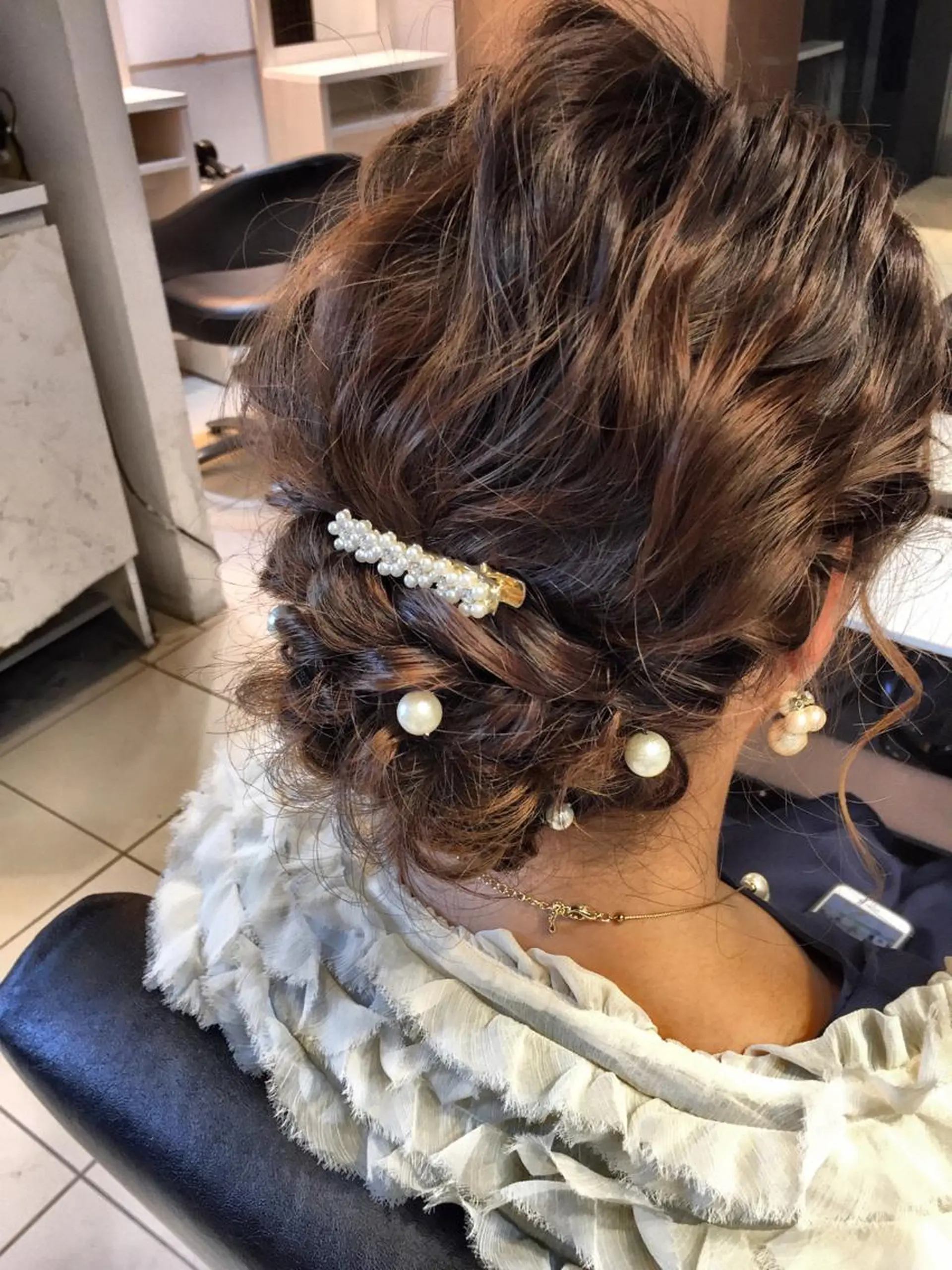 ミディアム ヘアセット natsu ナチュラルのヘアスタイル