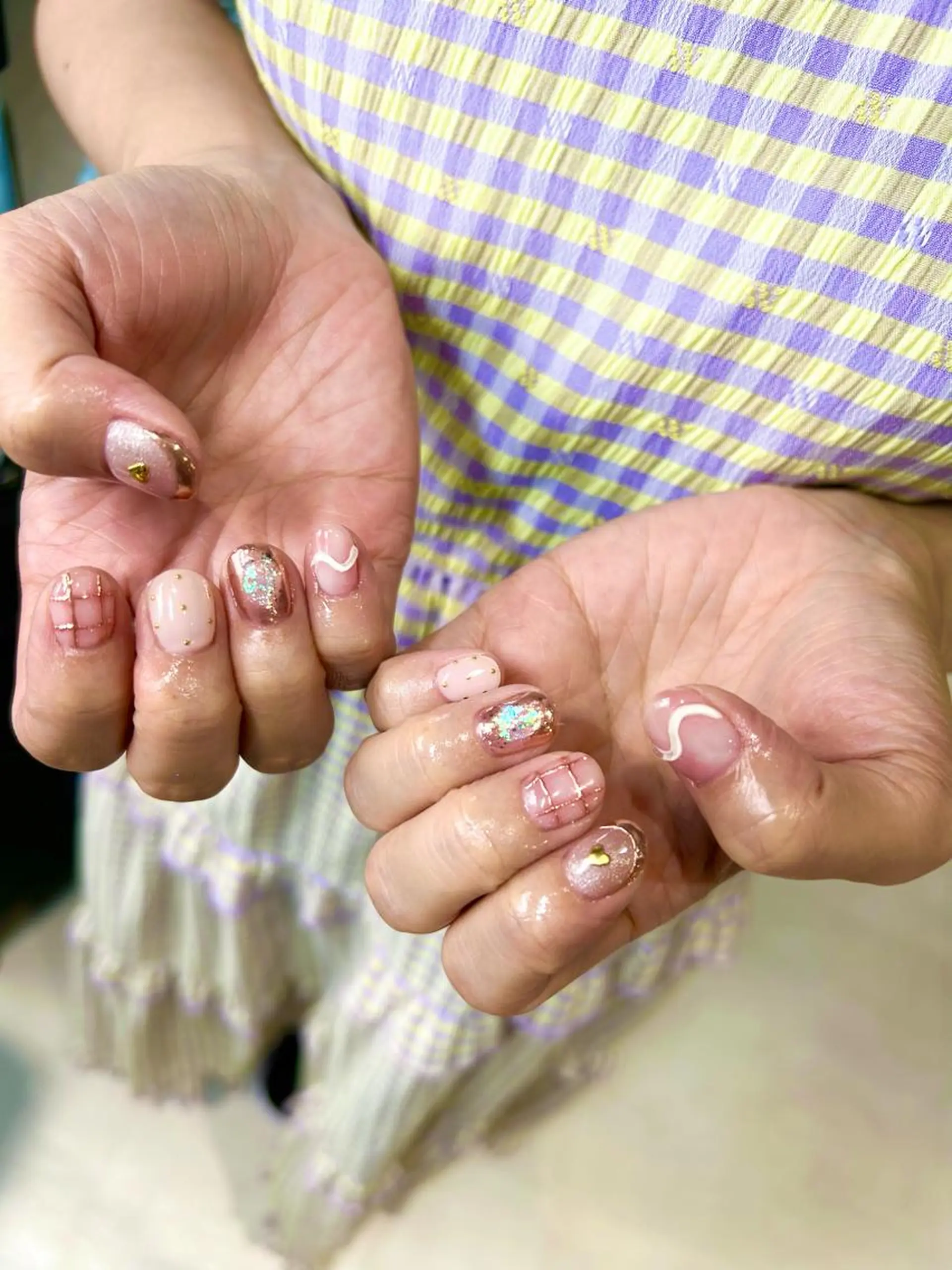 ネイル Gemies所属・Gemies_ RINA🫧のネイルデザイン