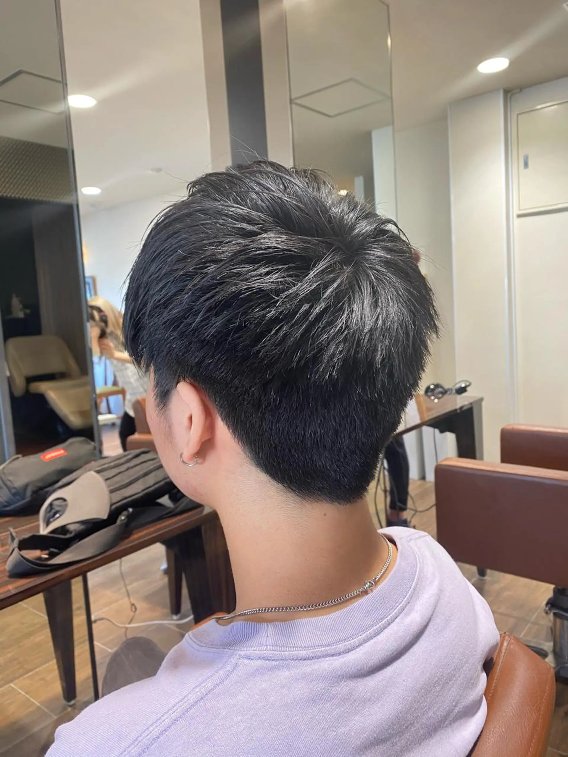 ショート メンズ 勝屋 有梨のヘアスタイル