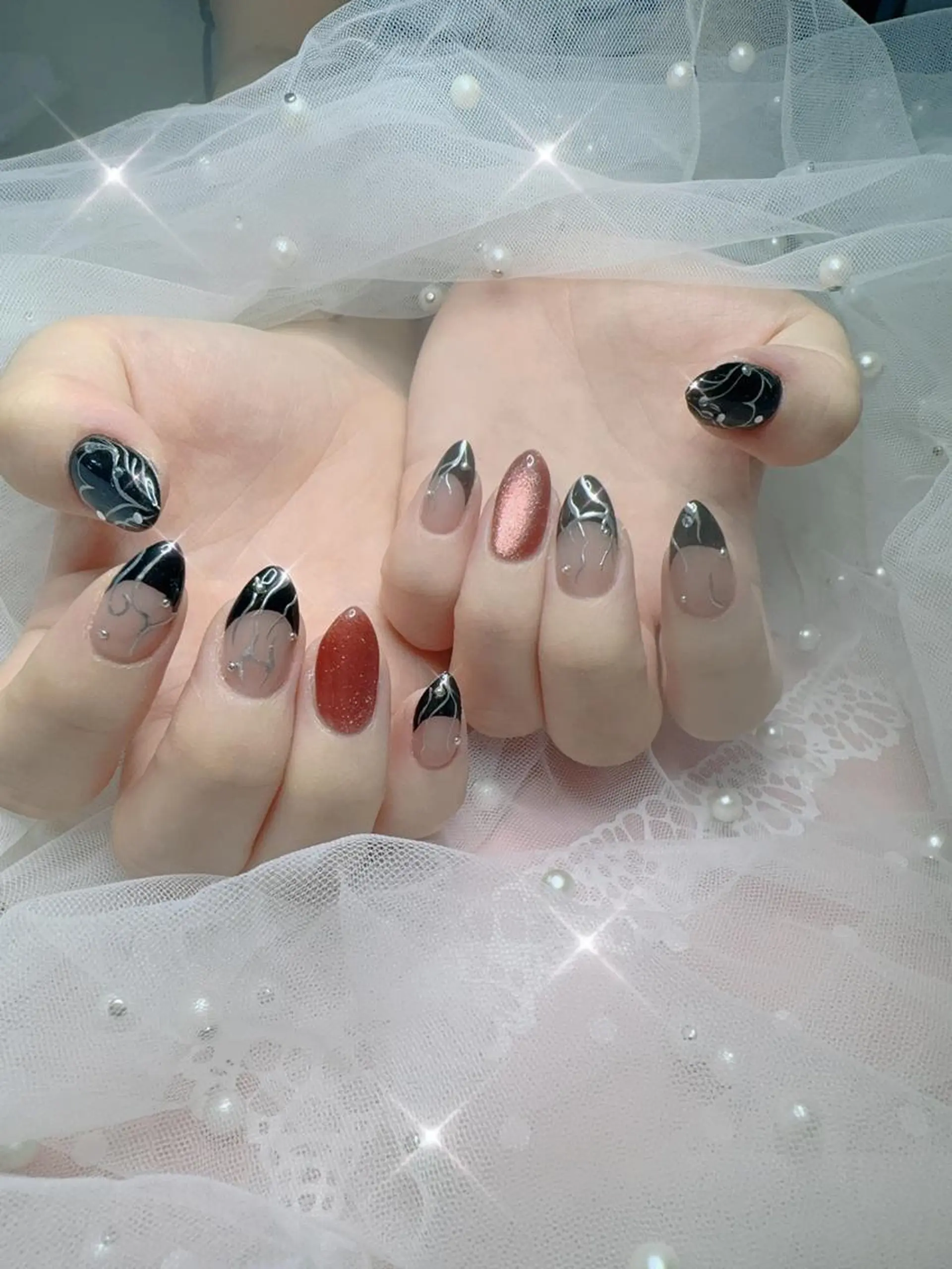 ネイル ハンドネイル 🎀シズカ nail🎀のネイルデザイン