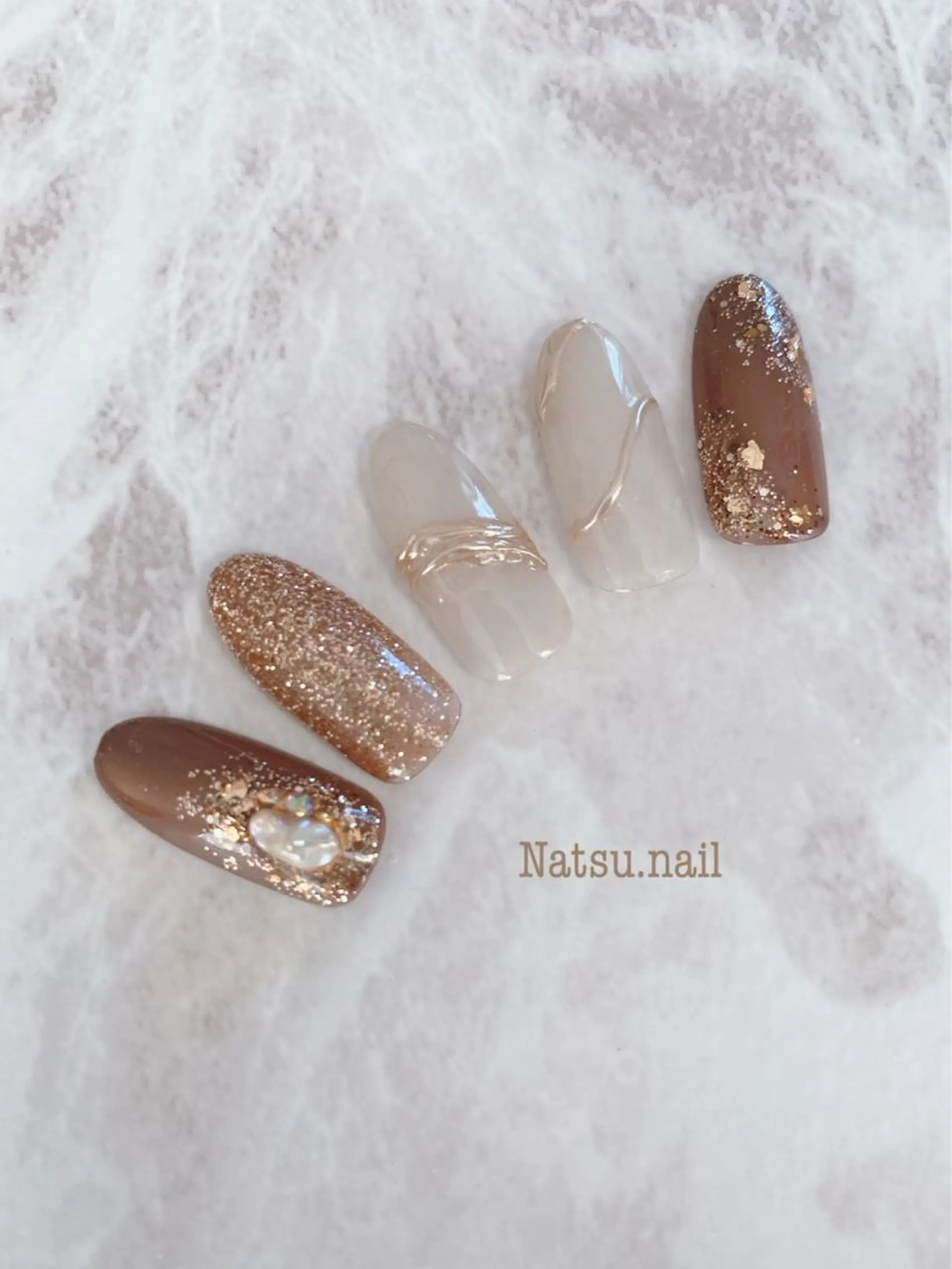 ネイル 冬ネイル Natsu nailのネイルデザイン
