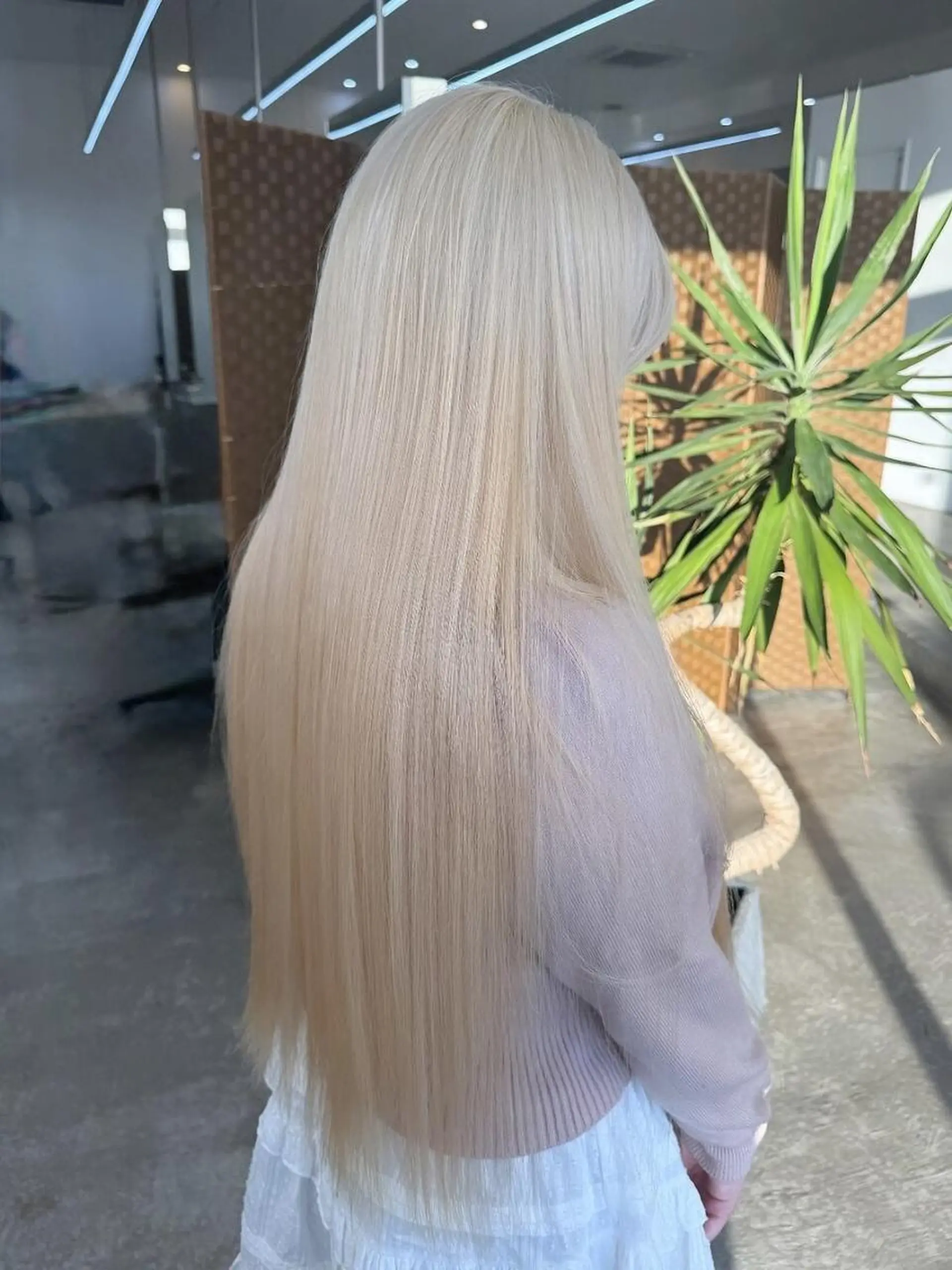 ロング カラー Nought etre 西金沢のヘアスタイル