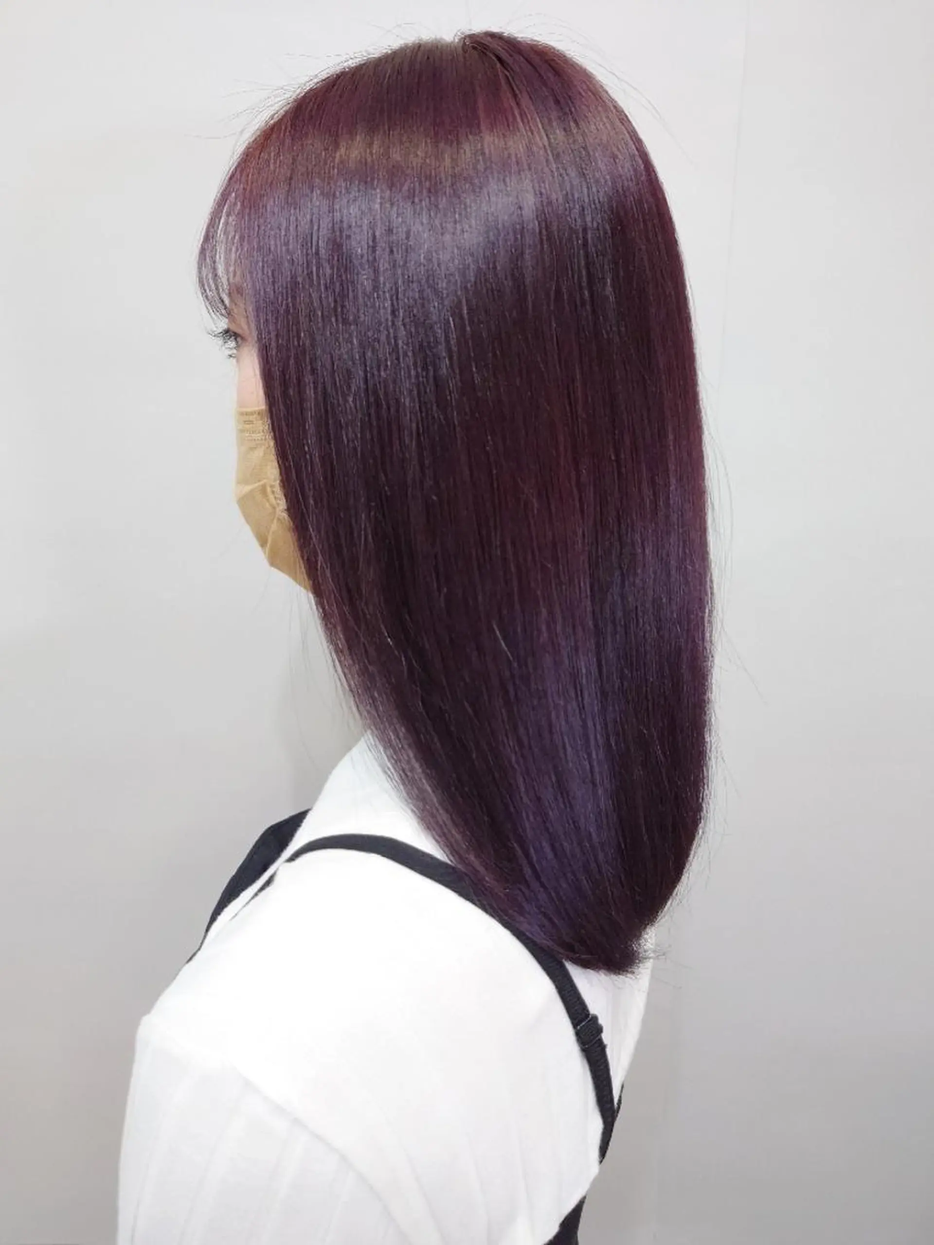 セミロング カット ヘアカラー ブリーチ／ 髪質改善／ＲＹＯのヘアスタイル