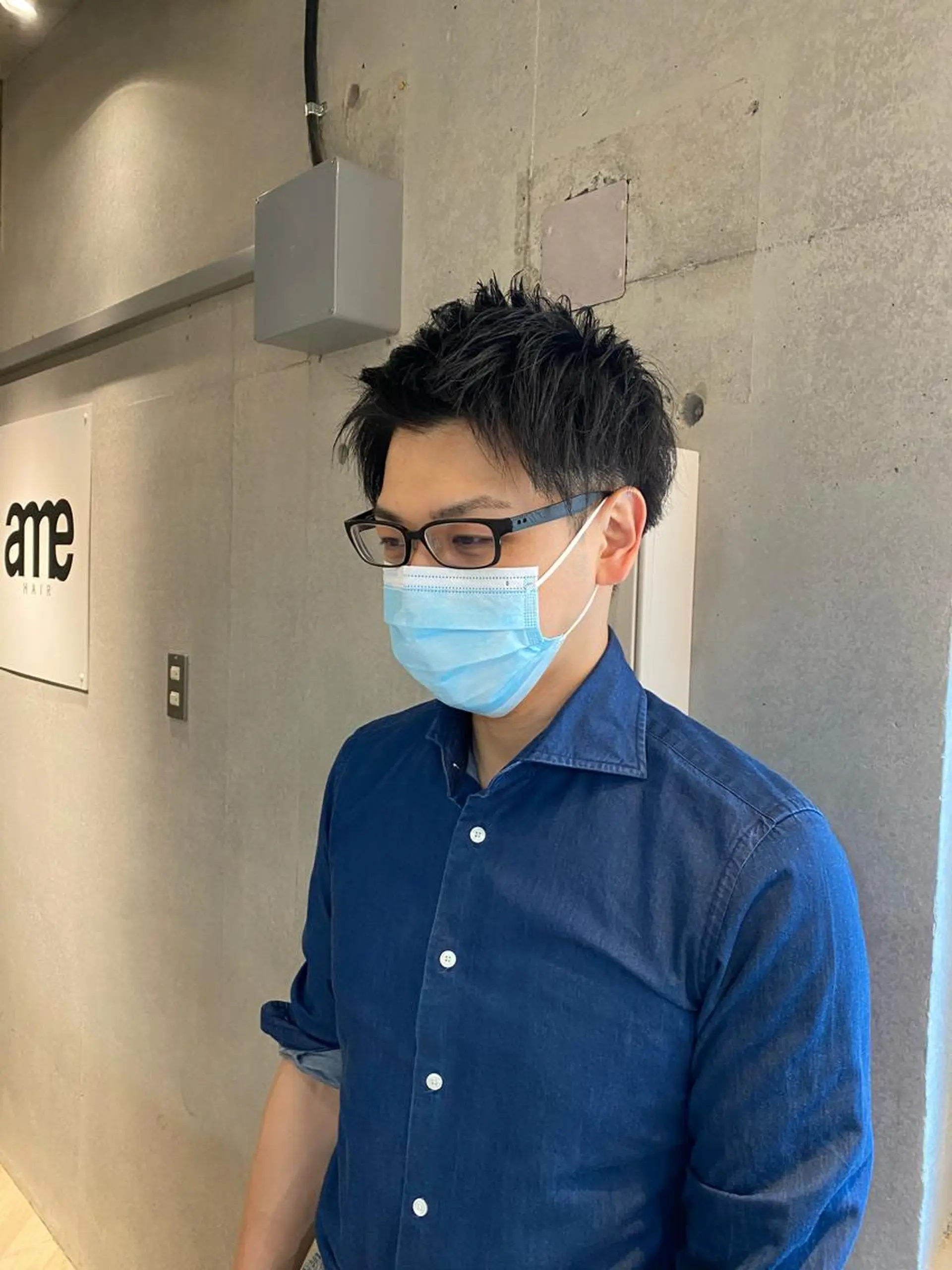 メンズ カット 西山 恵太郎のヘアスタイル