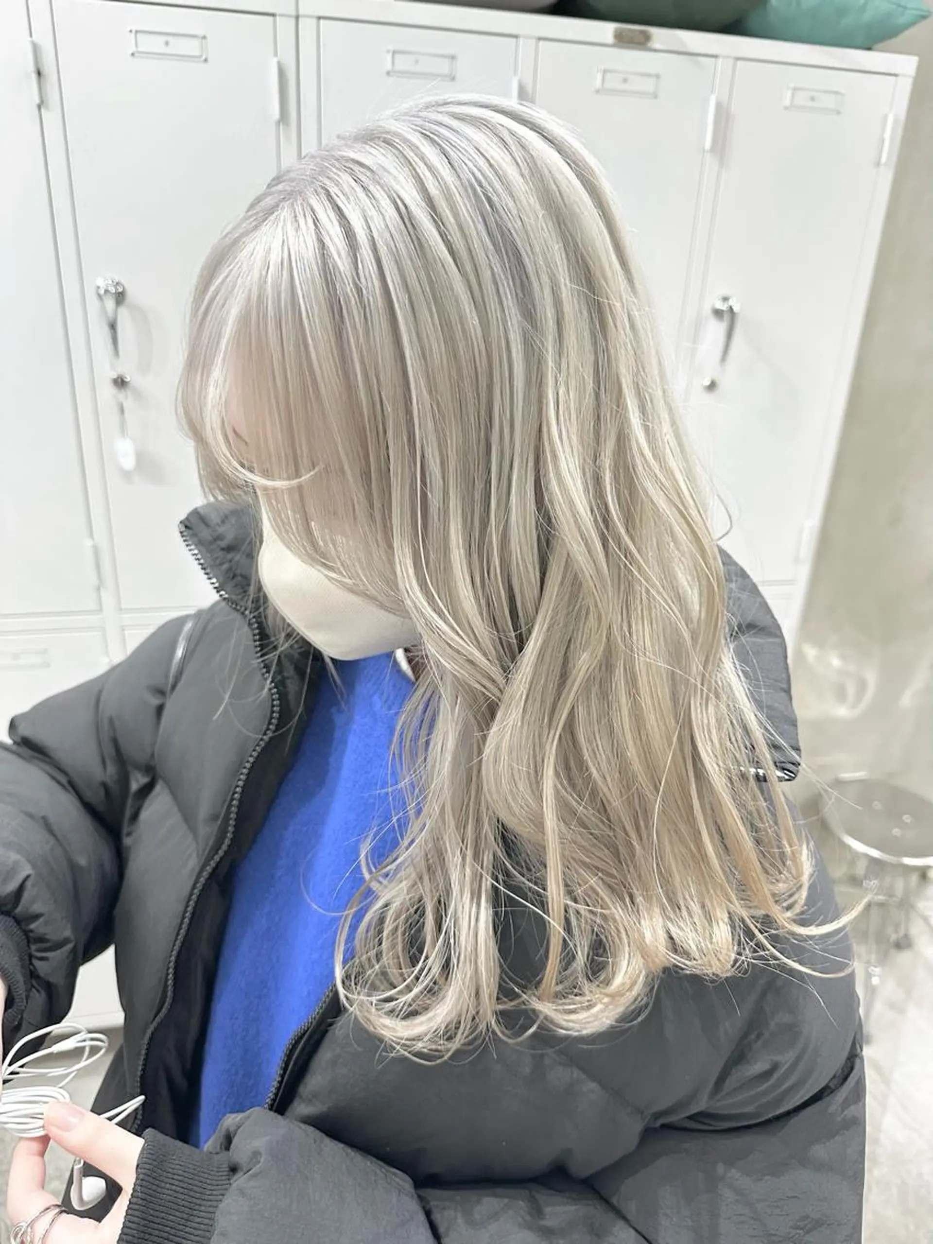 セミロング カラー ヘアカラー トリートメント ヘッドスパ ヘアセット kai .のヘアスタイル