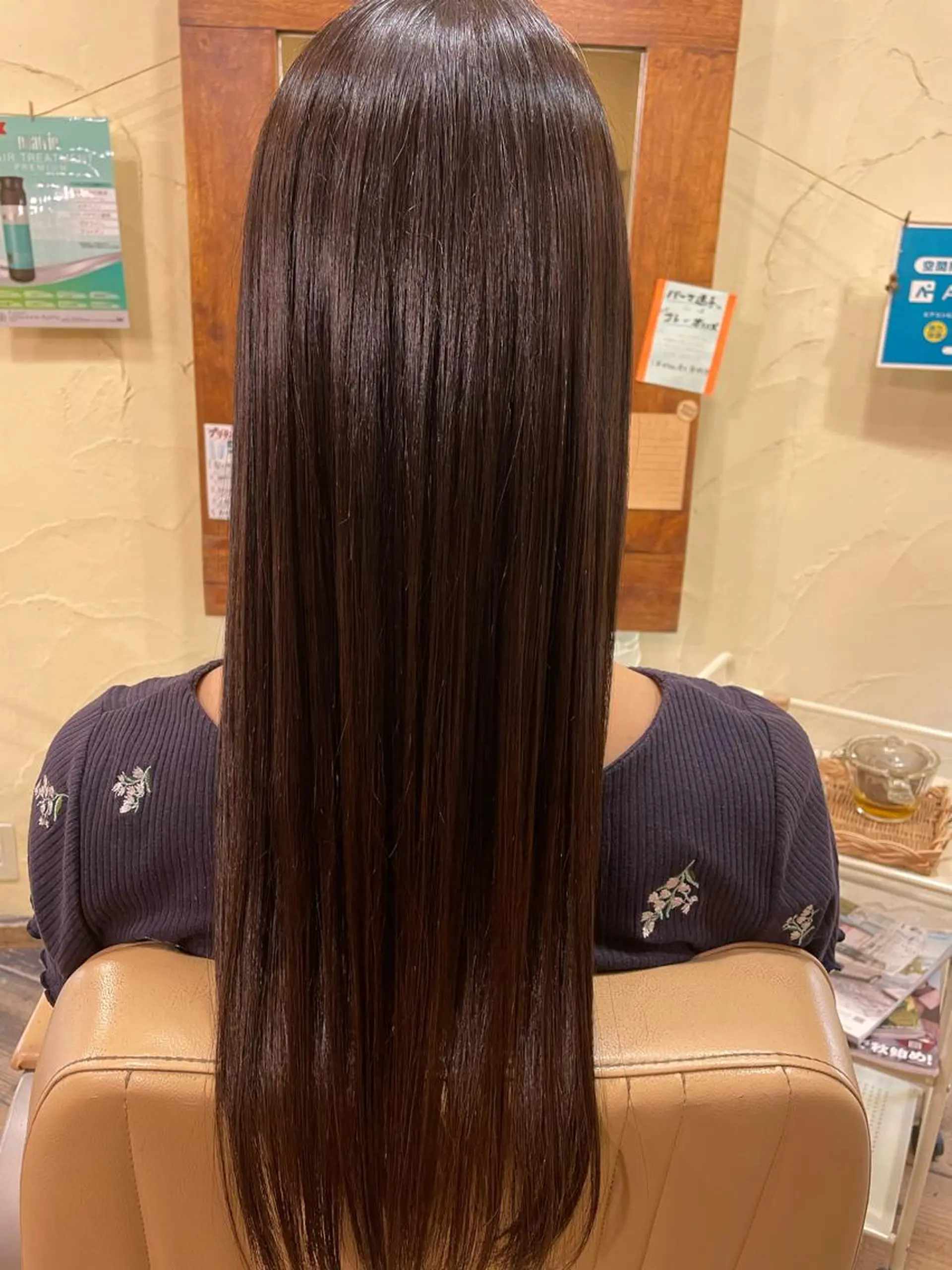ロング 髪質改善 トリートメント カット ヘアカラー 大鹿 数馬のヘアスタイル