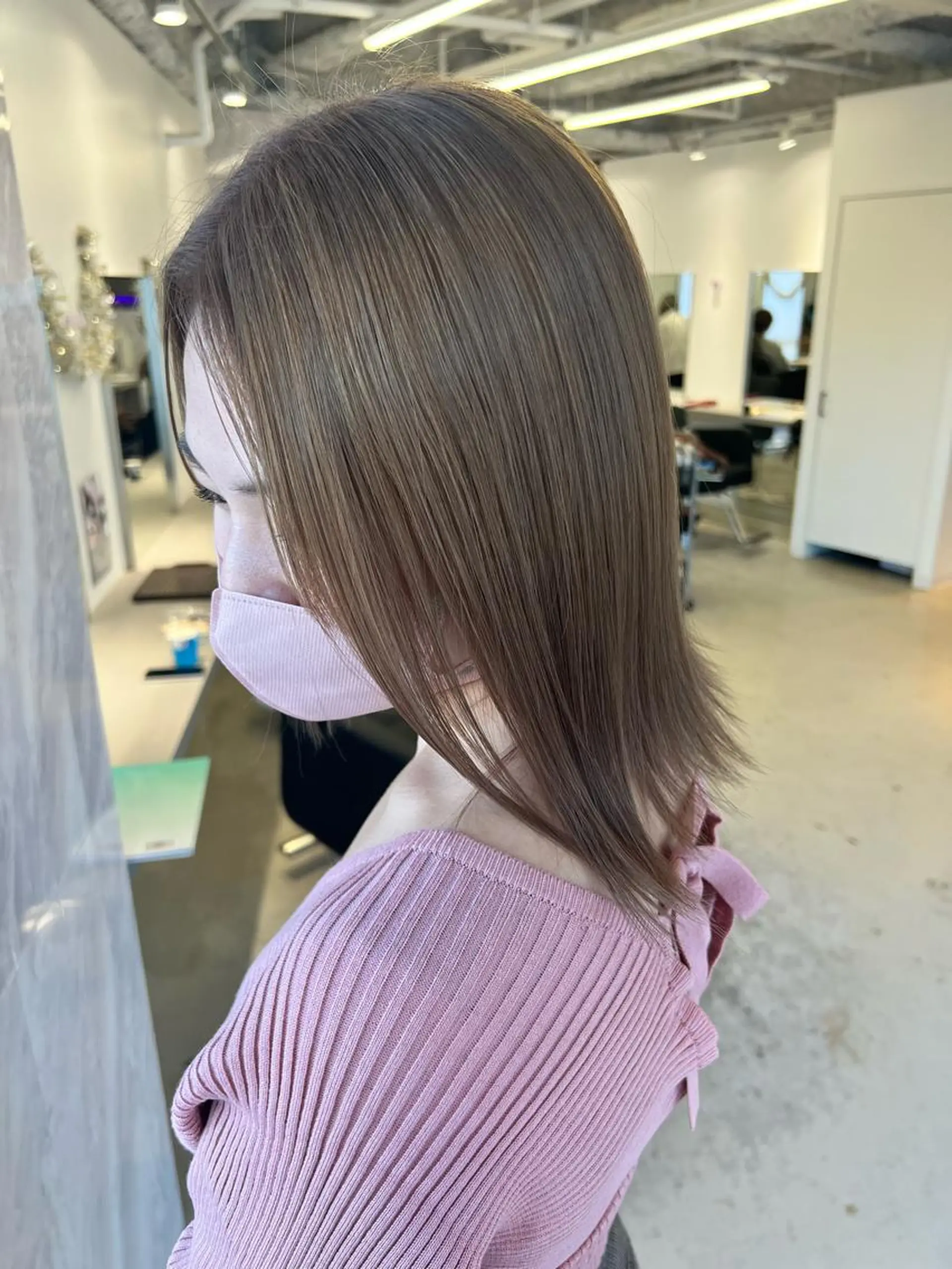 ミディアム ヘアカラー DAYS 2nd 久木山湧也のヘアスタイル