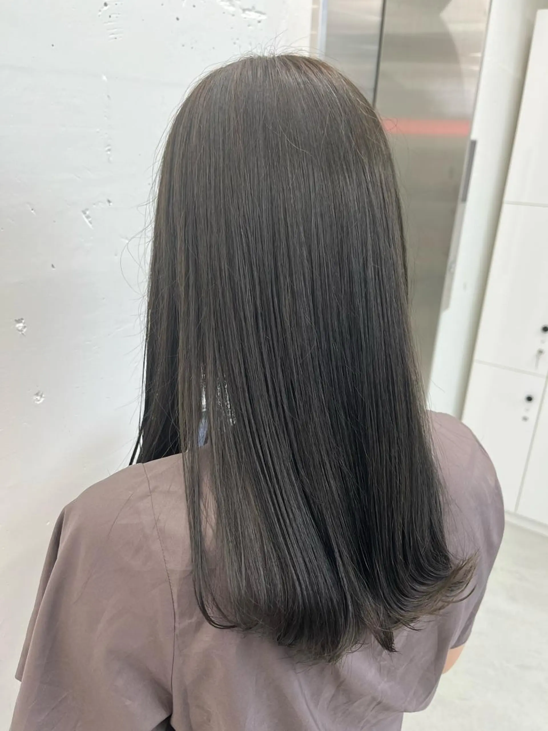セミロング カラー ヘアカラー トリートメント 🫧‪Ameri🫧 JILLSTUDIOのヘアスタイル