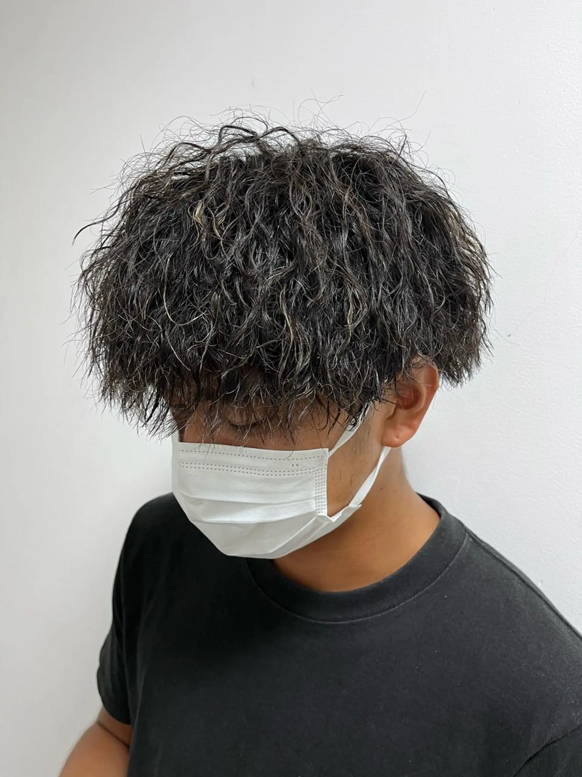 ショート パーマ メンズ Utata literie所属・嵯峨 大地/パーマ/ ハード系/特殊系のヘアスタイル