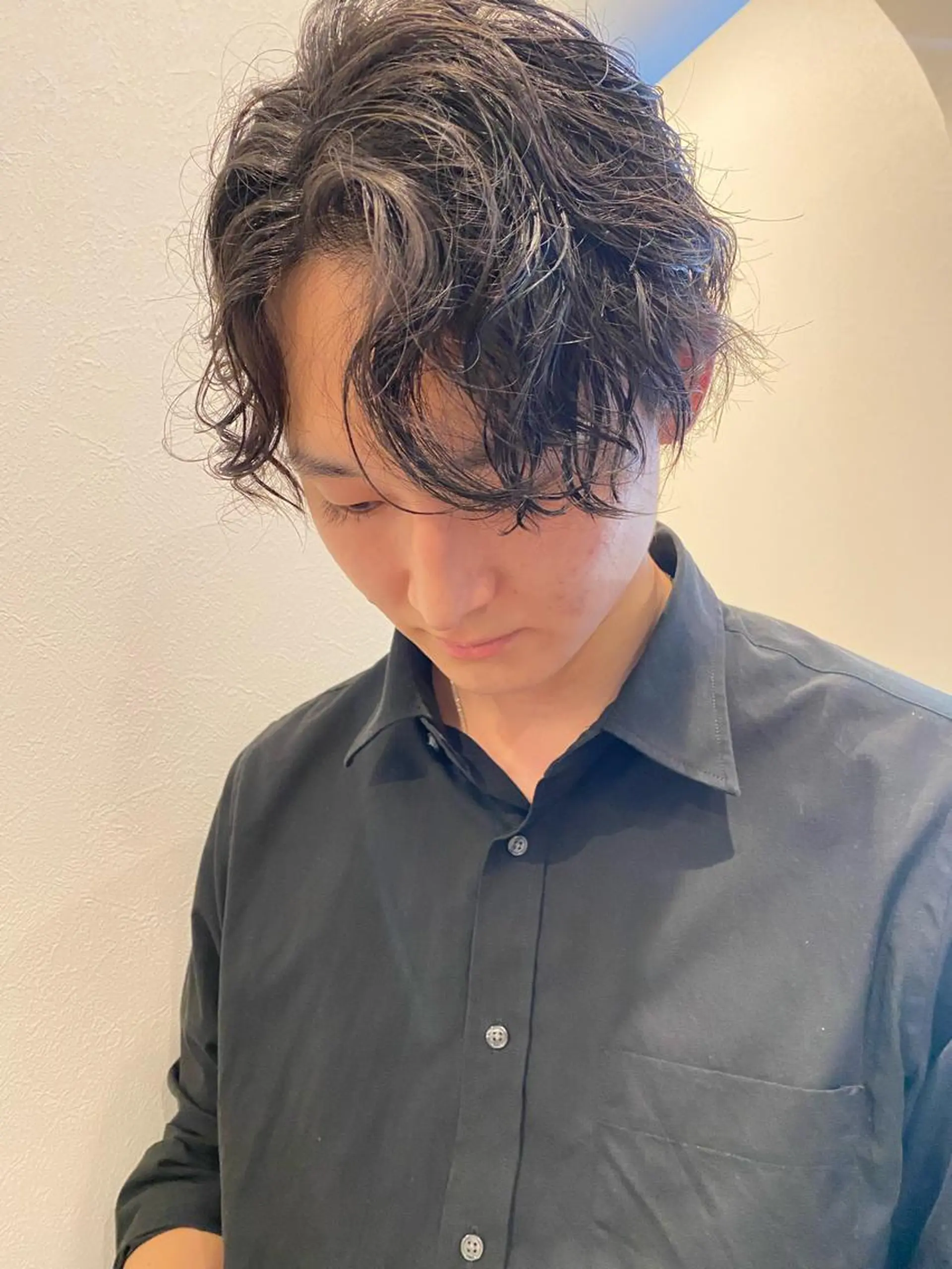 パーマ メンズ カット パーマ トリートメント Dxxxx III所属・女性目線の大人 メンズ*Ayakaのヘアスタイル