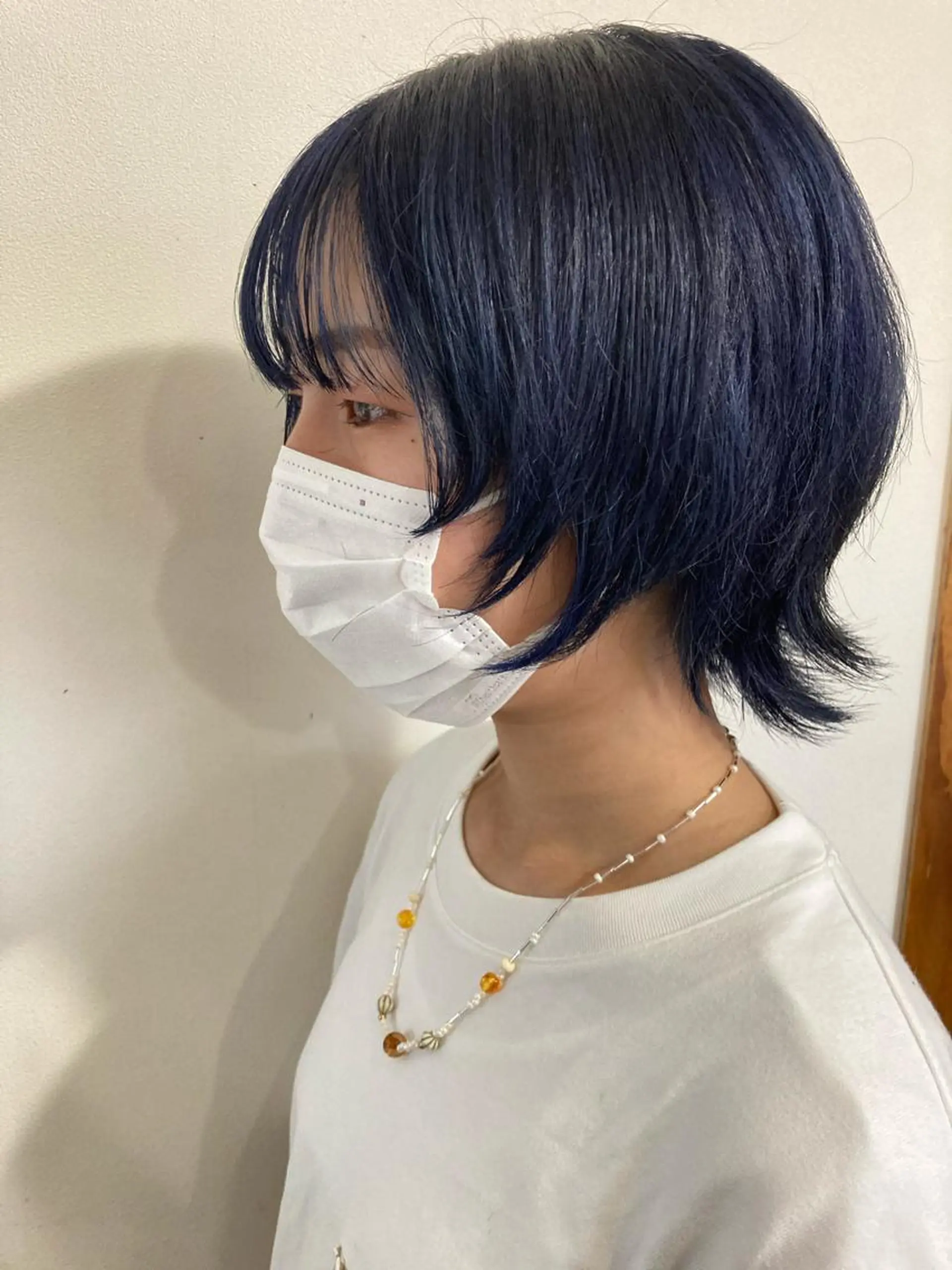 ショート カラー ブリーチ ブルーカラー カット ヘアカラー トリートメント 🌸髪質改善特化🌸 店長　ゆうやのヘアスタイル