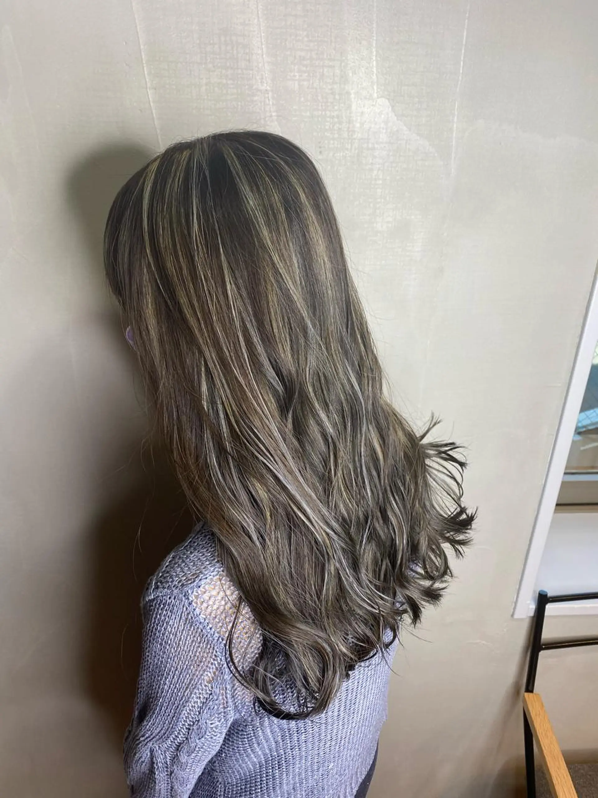 ロング ハイライト DAYS 2nd 久木山湧也のヘアスタイル