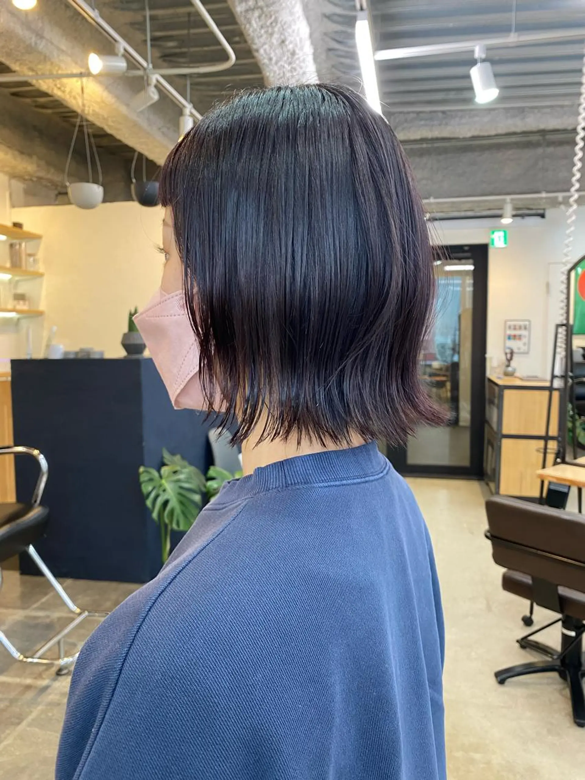 ショート カラー ラベンダーカラー ラベンダーピンク ピンクカラー ヘアカラー 暖色カラー/天神/ ヘイマサクラのヘアスタイル