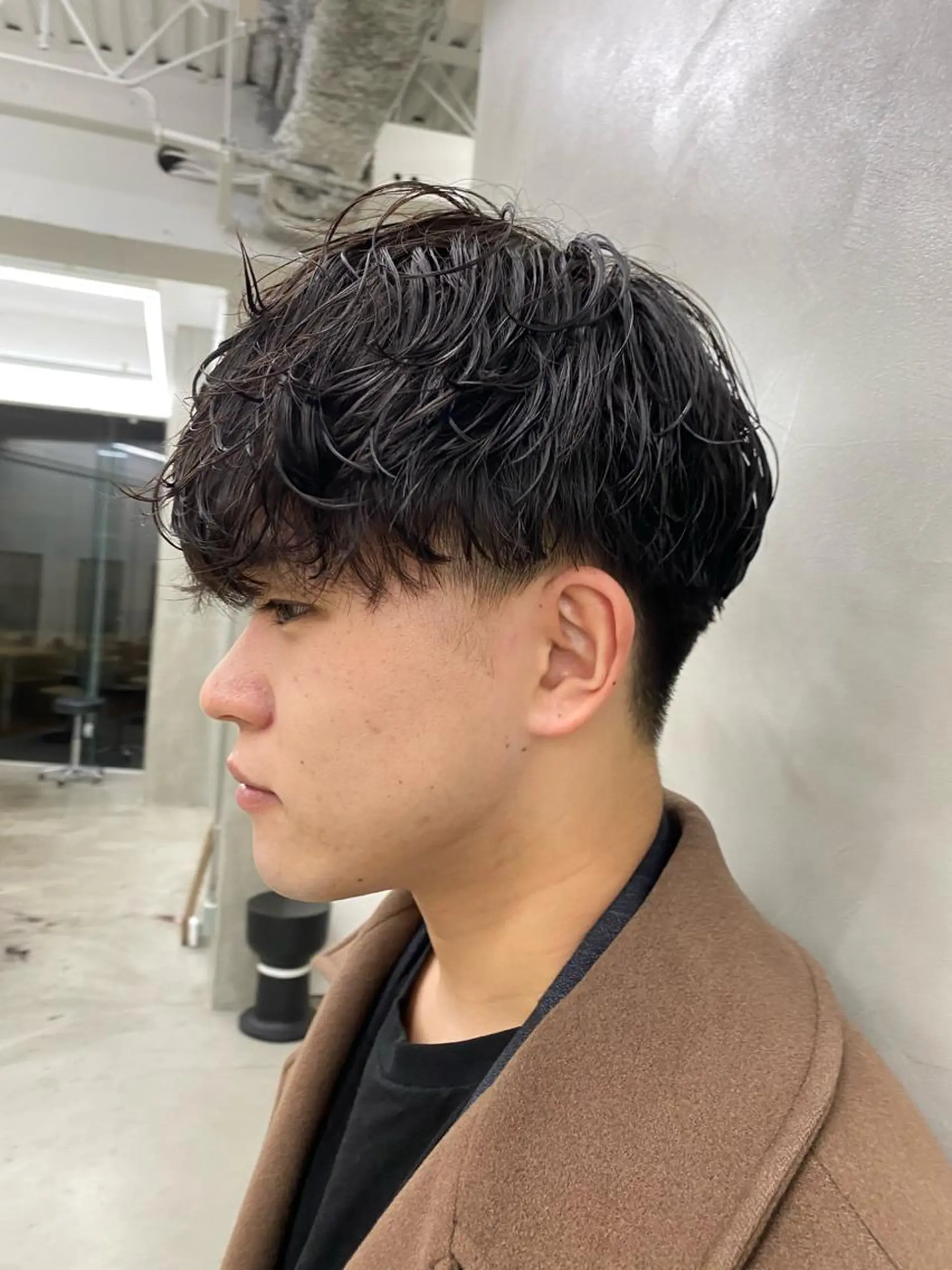 パーマ メンズ yiye 青山所属・無料カットモデル募集 🌱ひょうがのヘアスタイル