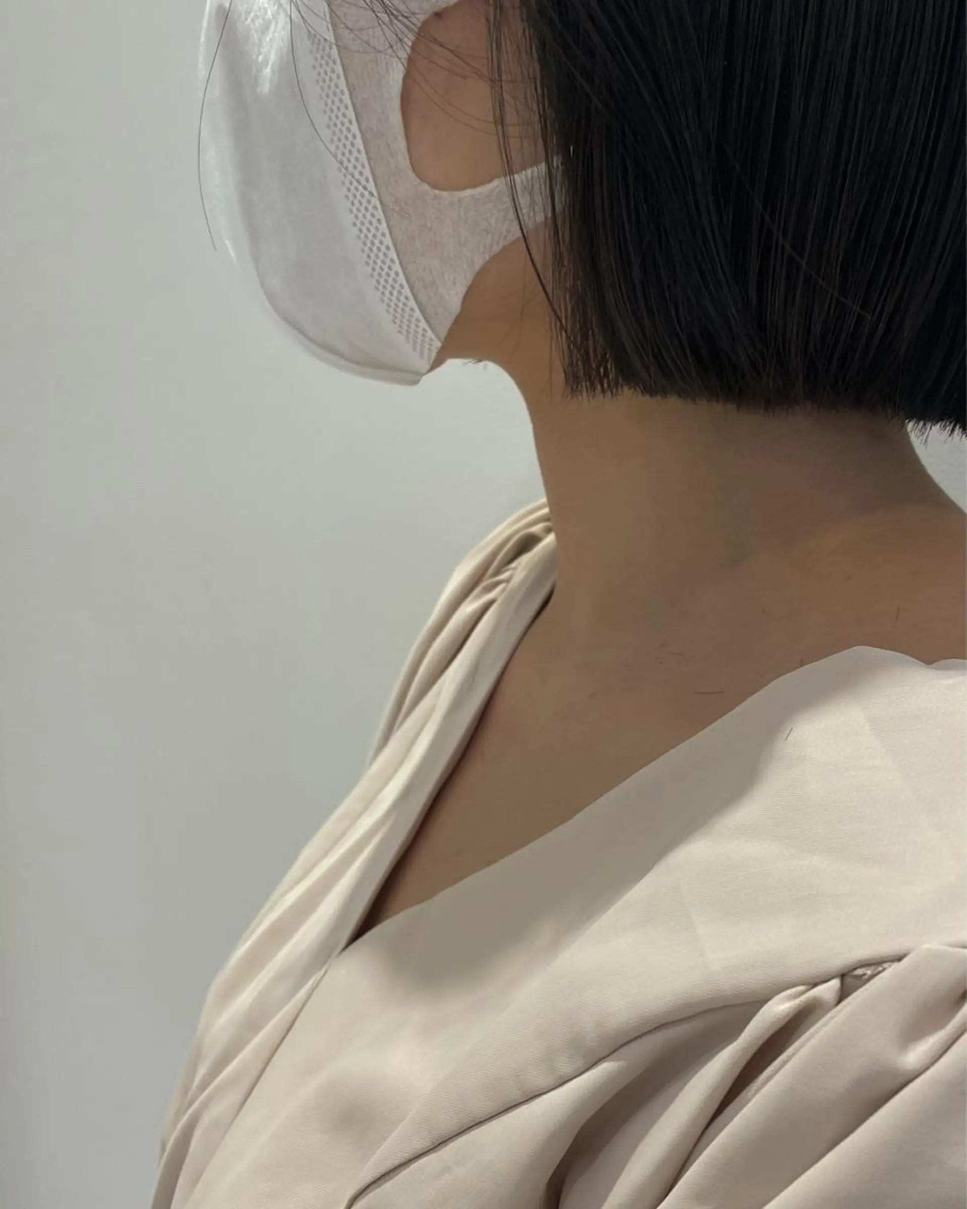 ショート 切りっぱなしボブ ボブ カット ヘアカラー トリートメント 🪴酒井 可南子🪴のヘアスタイル
