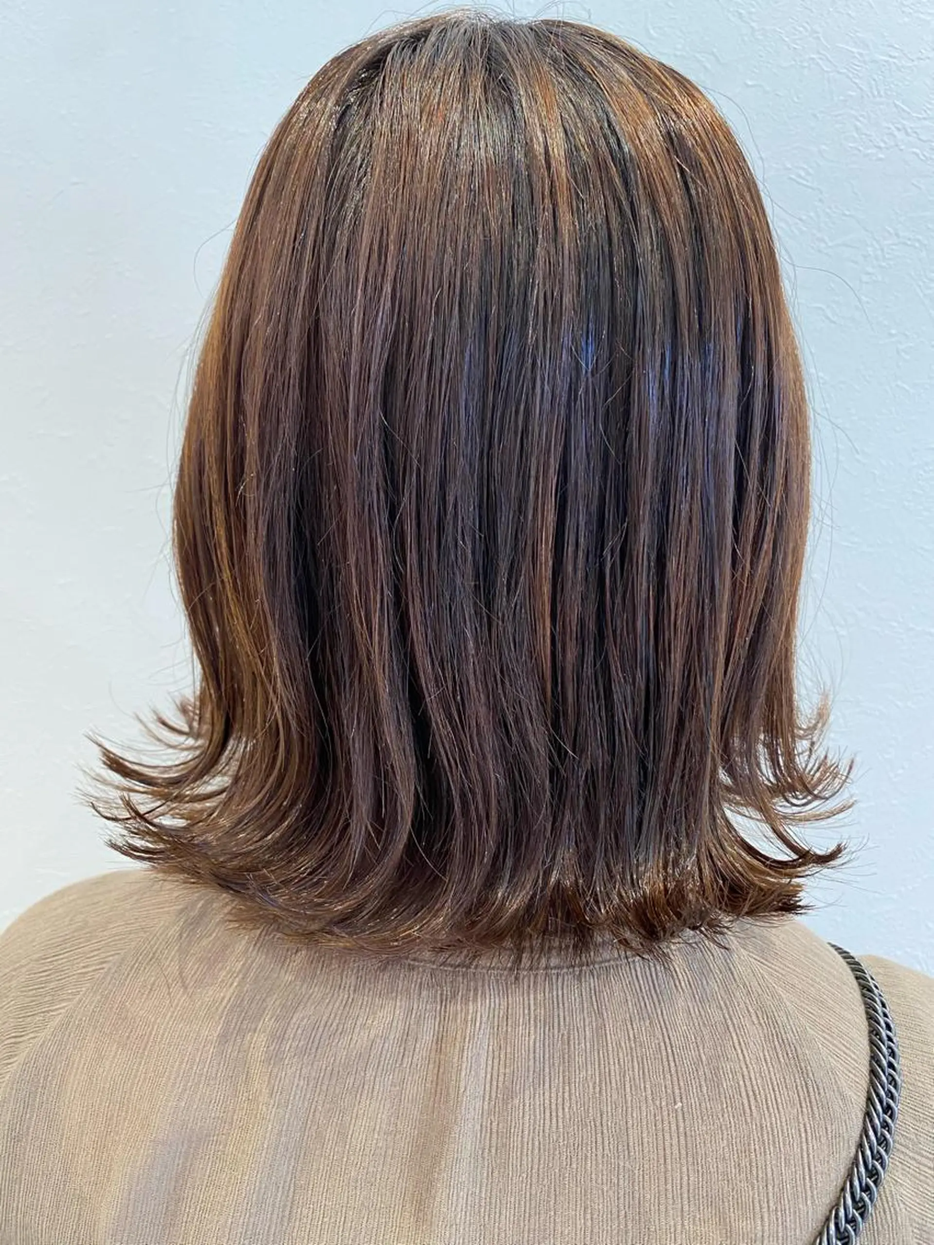 ミディアム 宮村 真穂のヘアスタイル