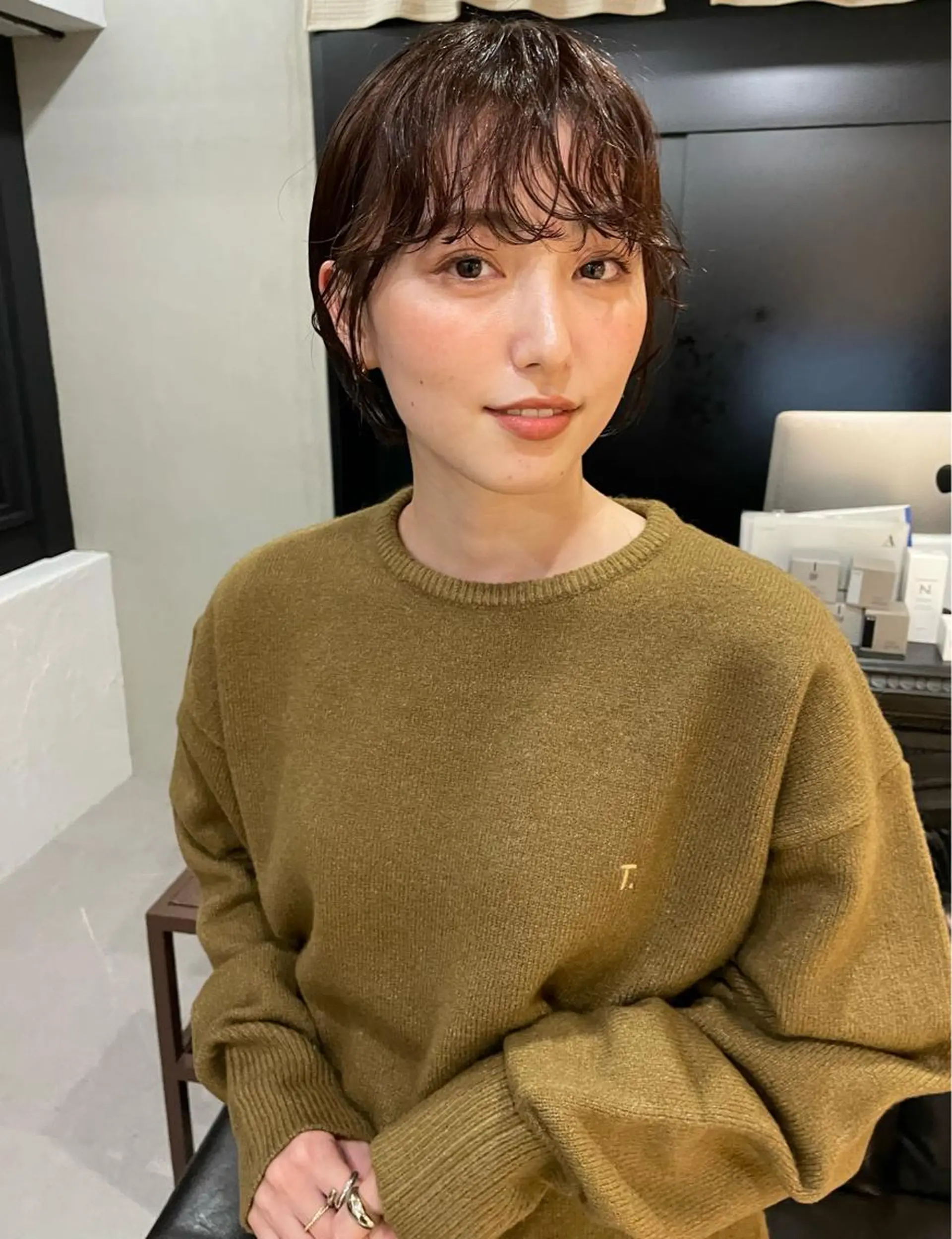 ショート パーマ カット パーマ ショート・ボブ ・ウルフ✂︎IMAIのヘアスタイル